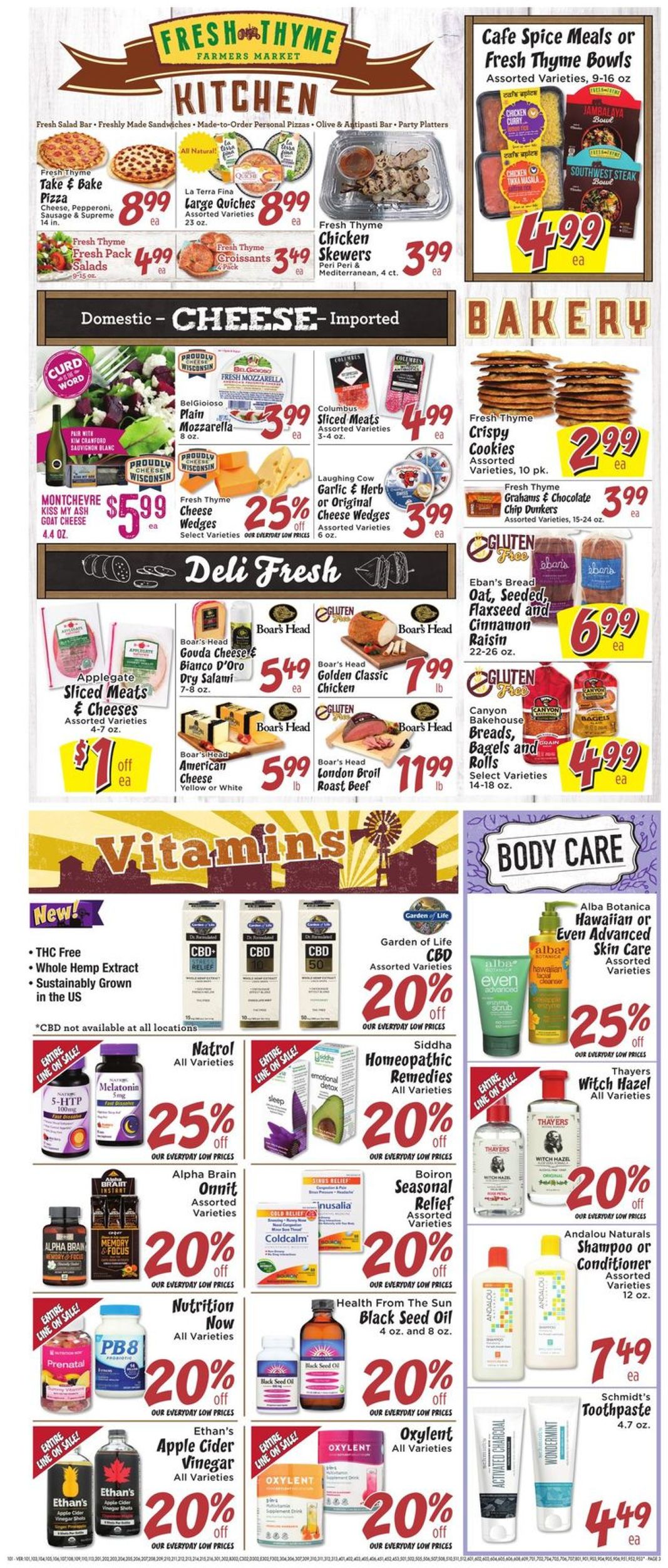 Fresh Thyme Weekly Ad Circular - valid 08/21-08/28/2019 (Page 7)