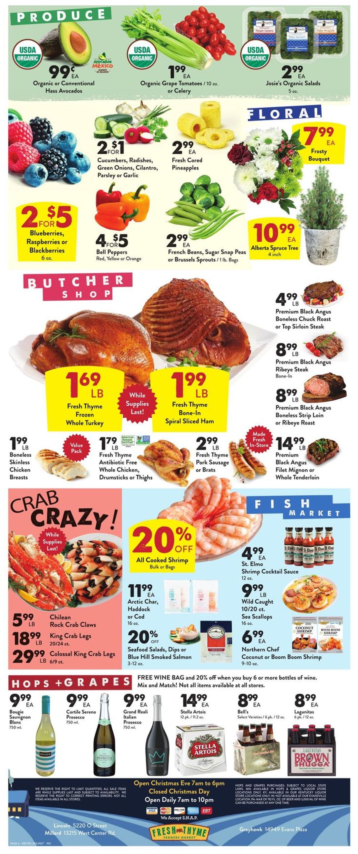 Fresh Thyme - Holidays Ad 2019 Weekly Ad Circular - valid 12/18-12/24/2019 (Page 9)