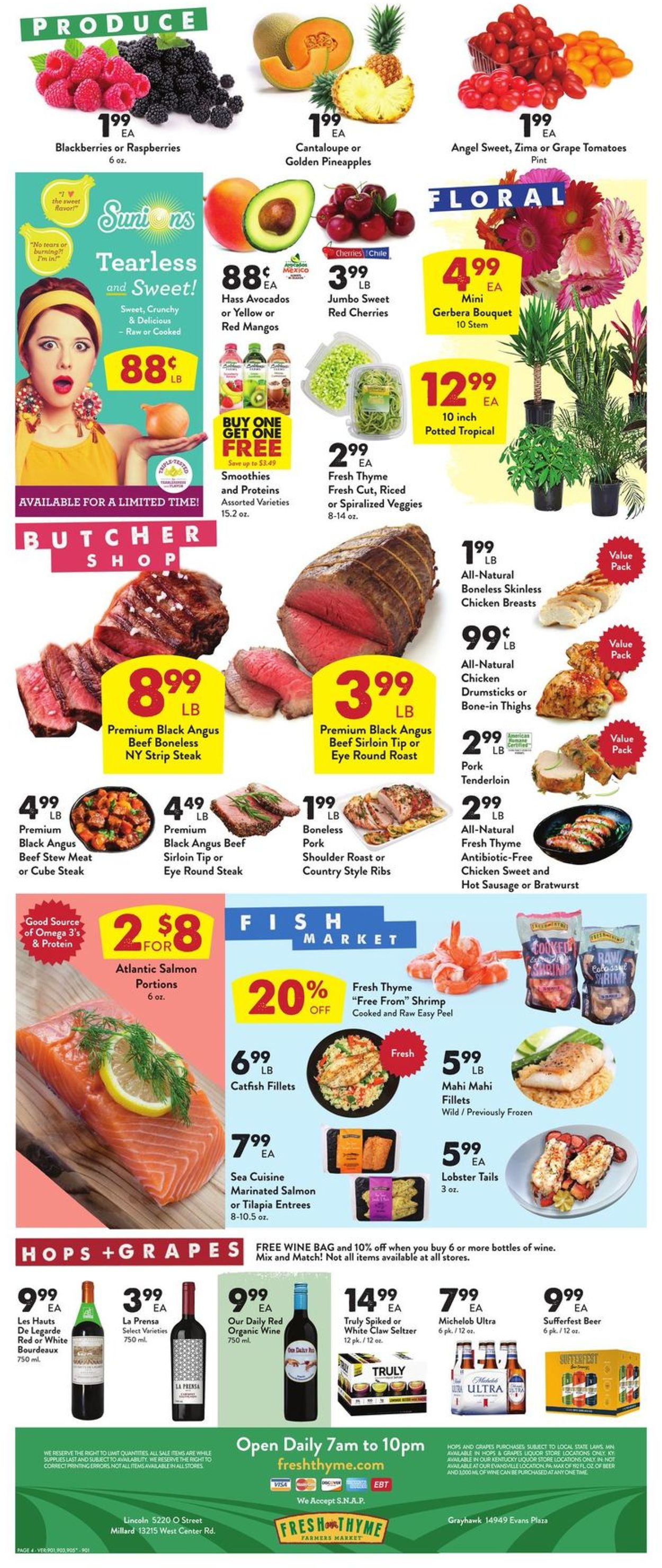 Fresh Thyme Weekly Ad Circular - valid 01/08-01/15/2020 (Page 10)