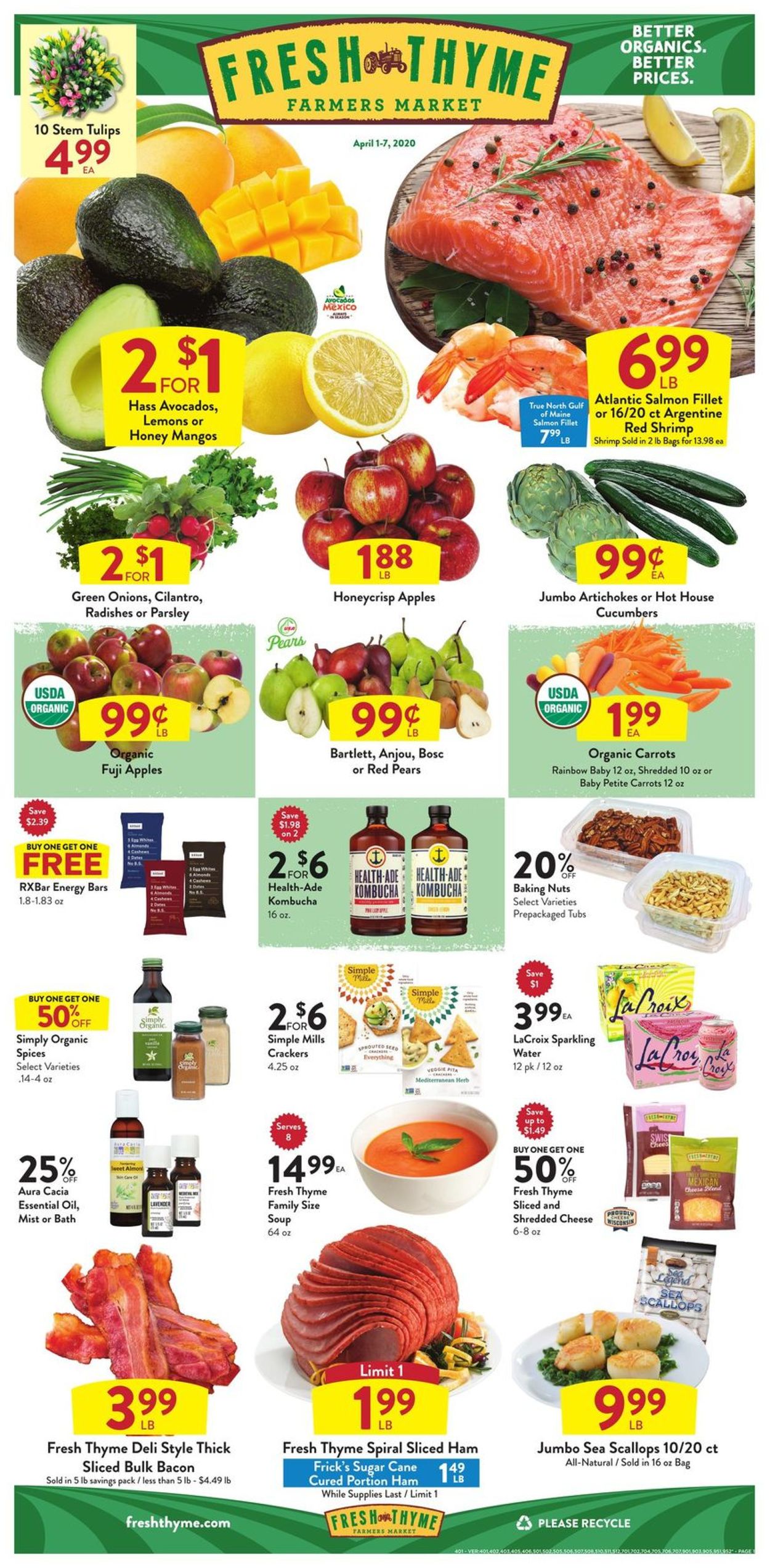 Fresh Thyme Weekly Ad Circular - valid 04/01-04/07/2020 (Page 2)