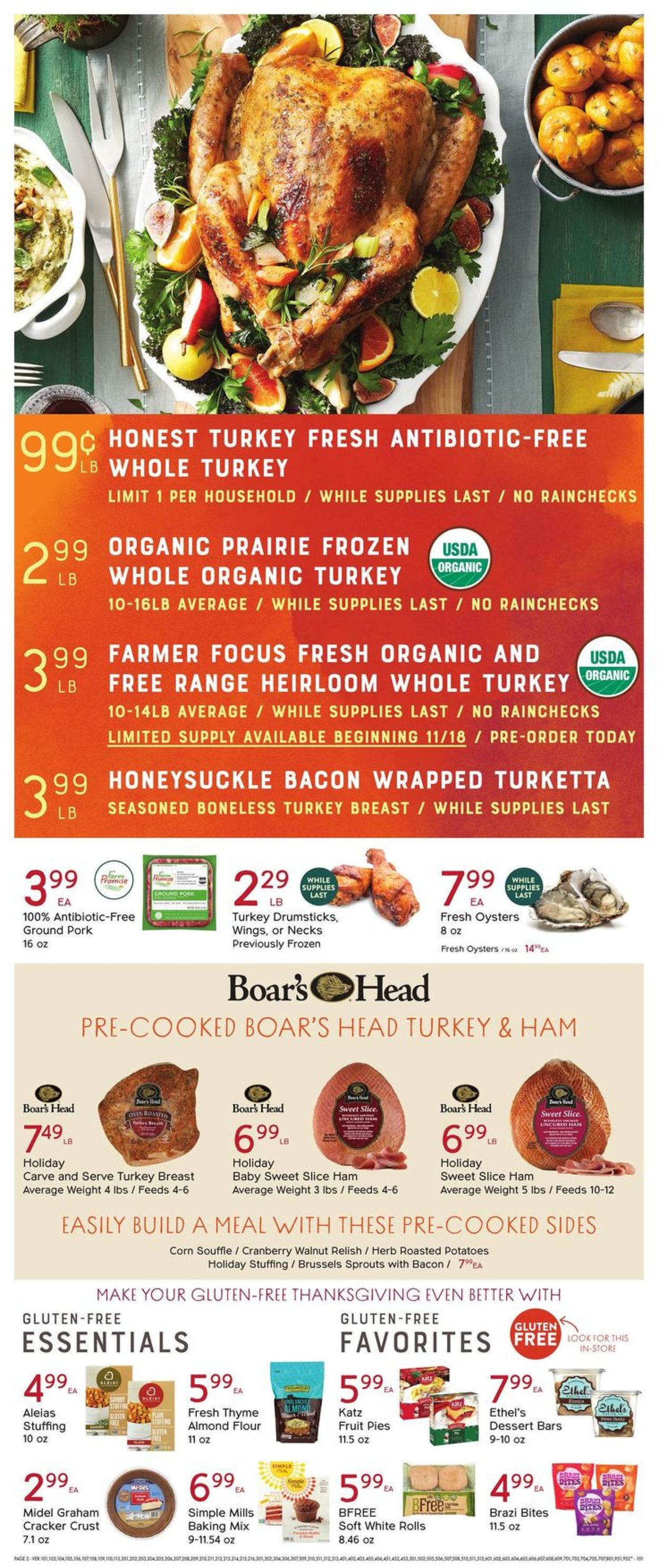 Fresh Thyme Thanksgiving ad 2020 Weekly Ad Circular - valid 11/18-11/26/2020 (Page 3)