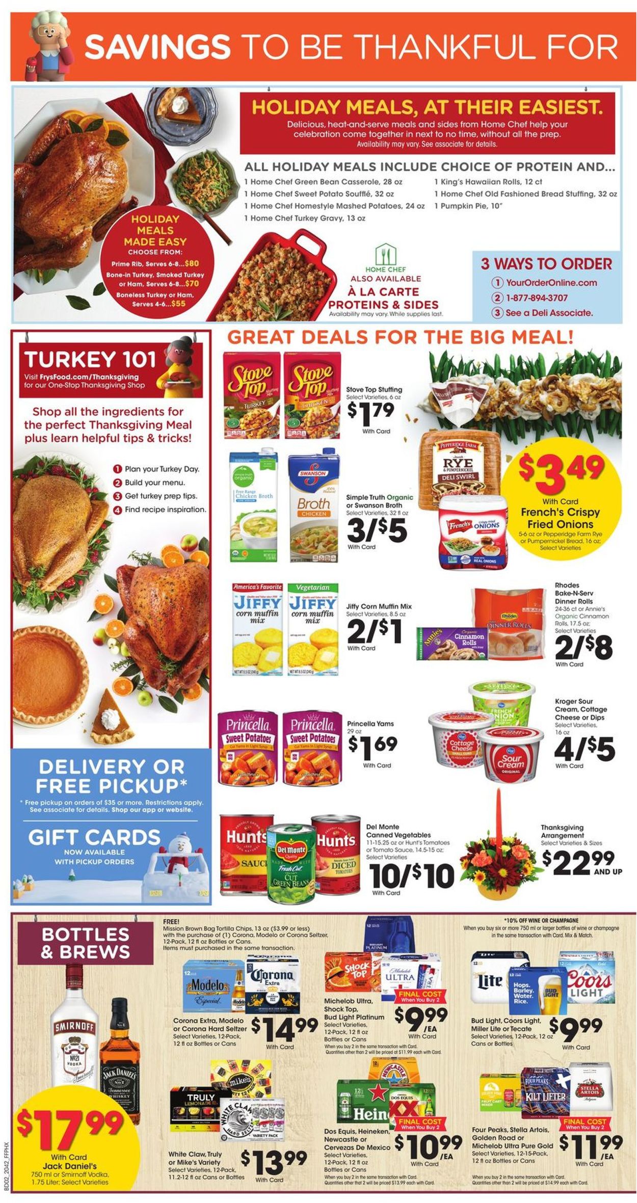 Fry’s Thanksgiving ad 2020 Weekly Ad Circular - valid 11/18-11/26/2020 (Page 2)