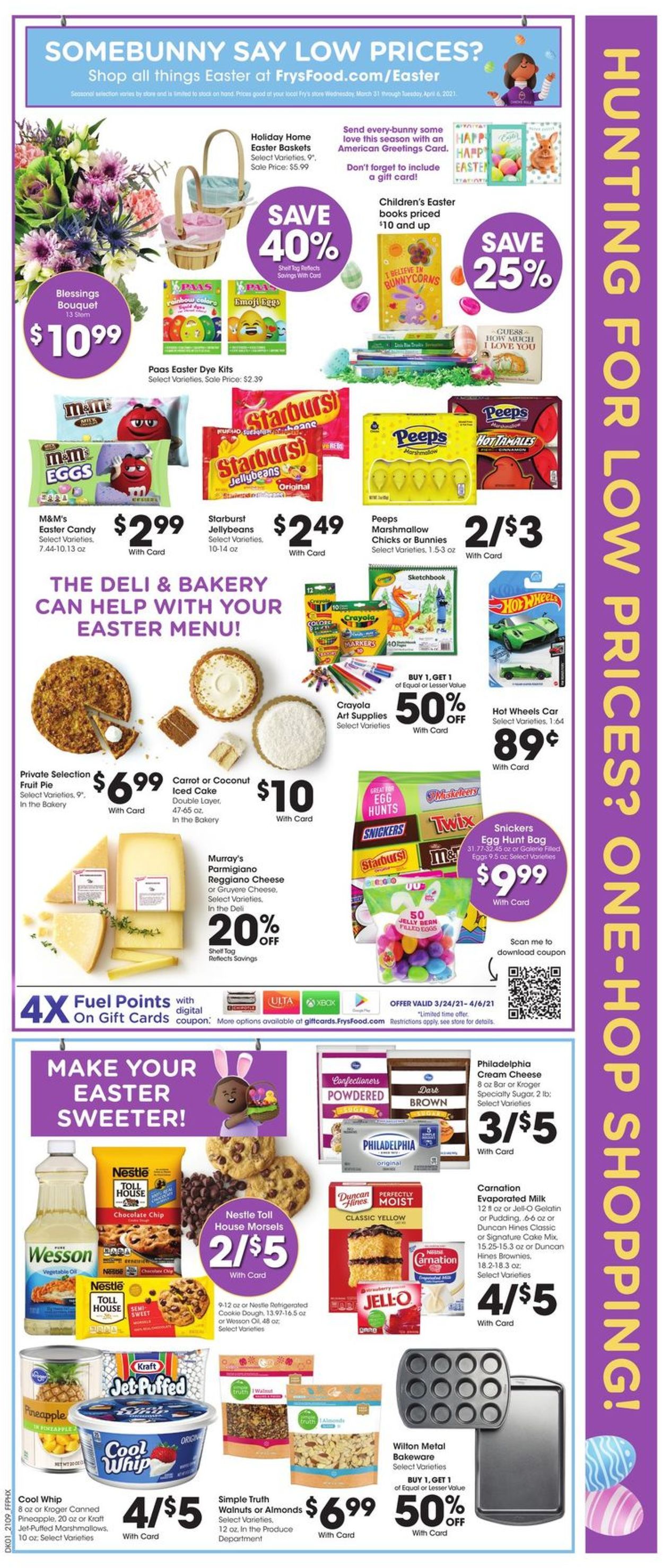 Fry’s - Easter 2021 Weekly Ad Circular - valid 03/31-04/06/2021 (Page 2)