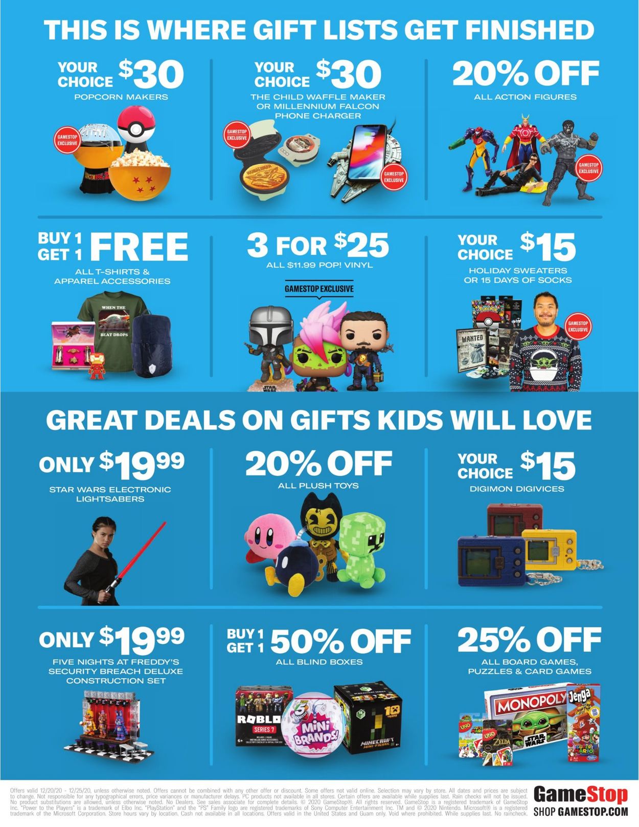 Game Stop Holiday Sale 2020 Weekly Ad Circular - valid 12/20-12/25/2020 (Page 4)