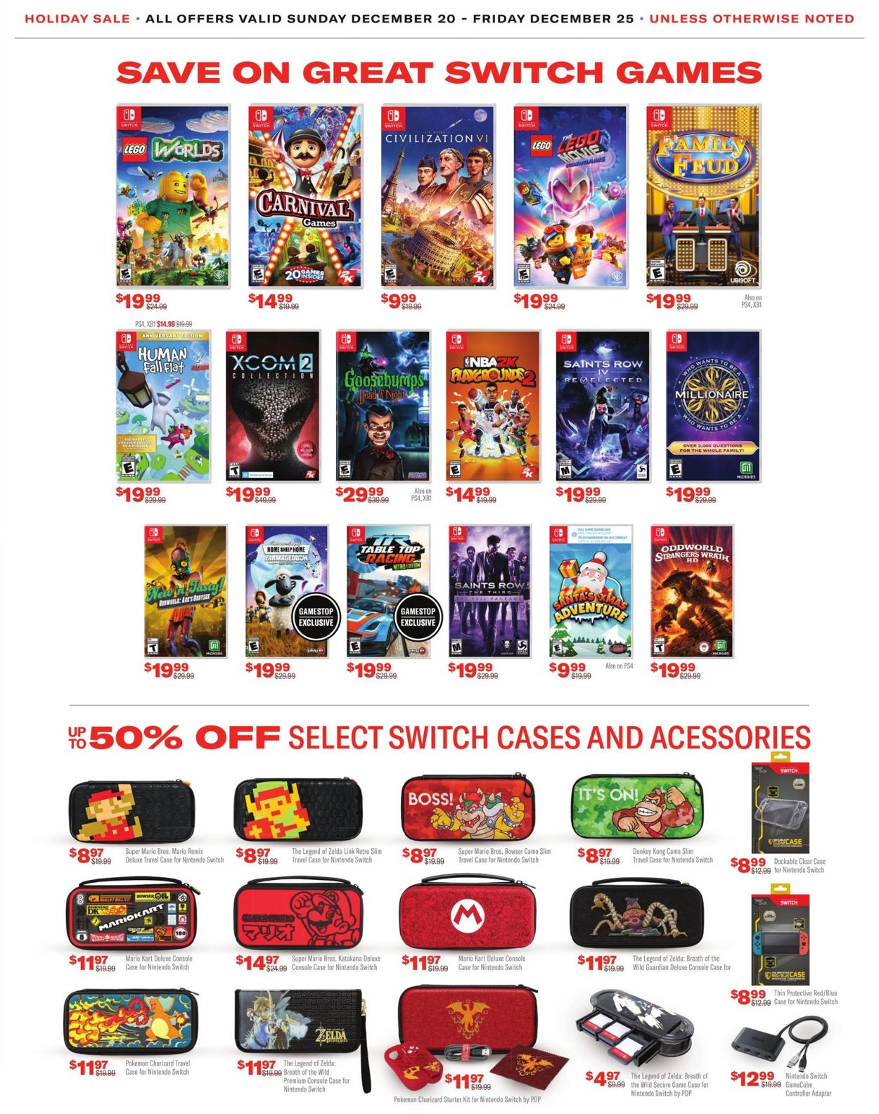 Game Stop Holiday Sale 2020 Weekly Ad Circular - valid 12/20-12/25/2020 (Page 5)