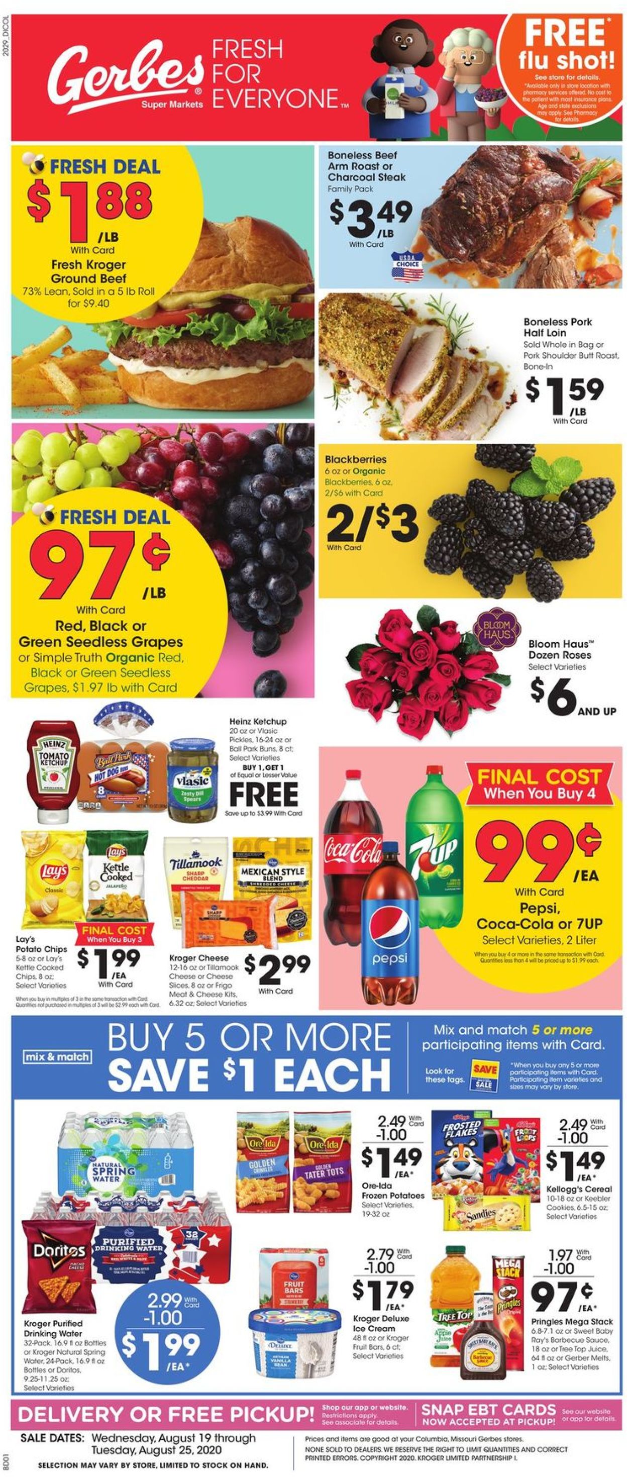 Gerbes Super Markets Weekly Ad Circular - valid 08/19-08/25/2020