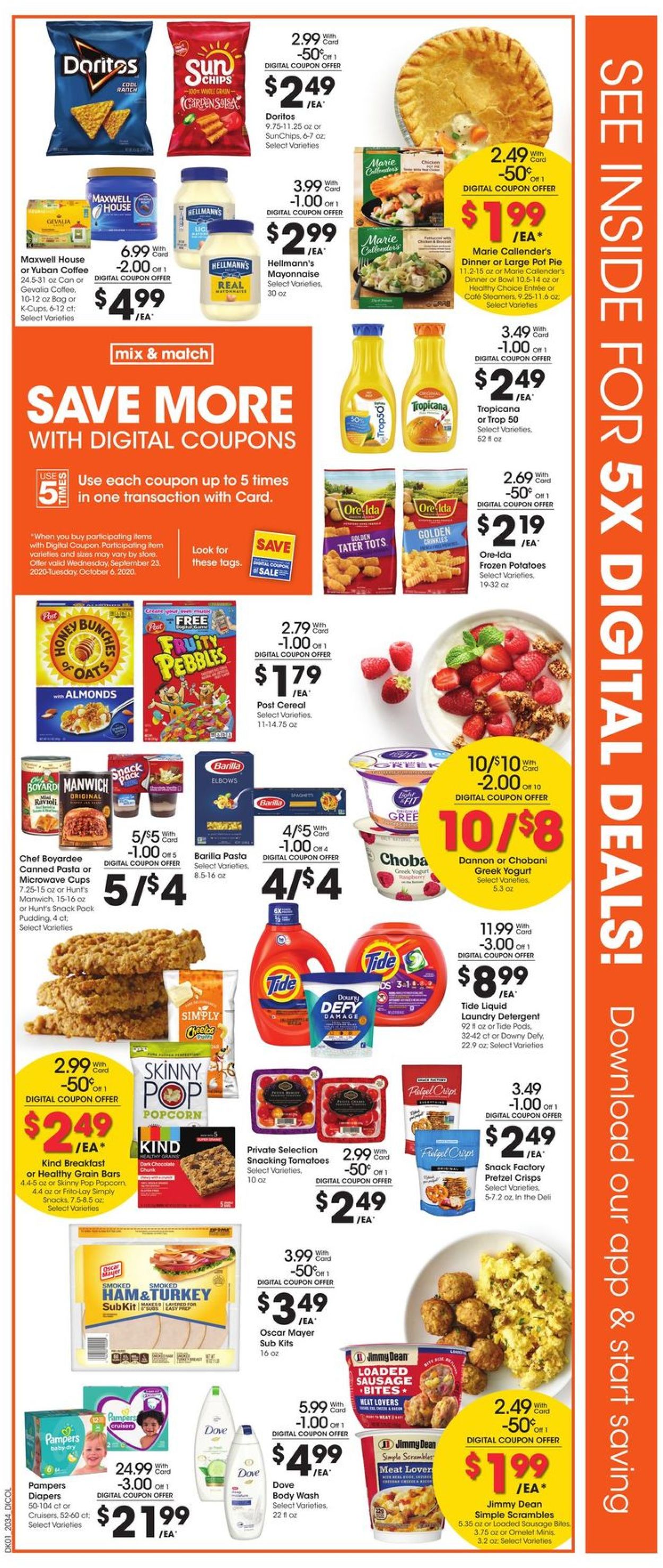 Gerbes Super Markets Weekly Ad Circular - valid 09/23-09/29/2020 (Page 2)