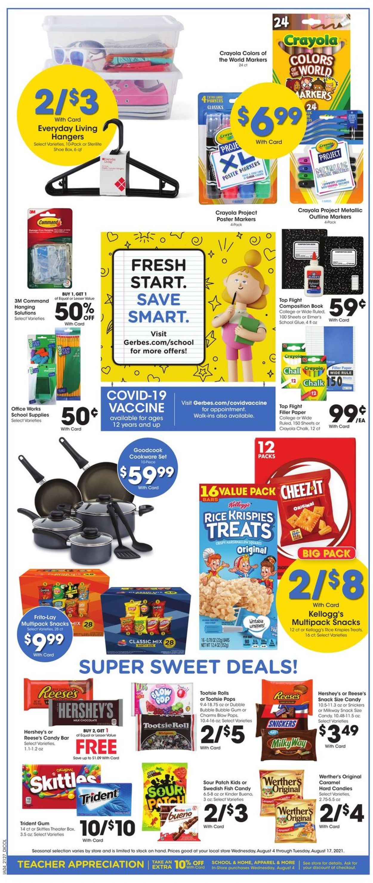 Gerbes Super Markets Weekly Ad Circular - valid 08/04-08/10/2021 (Page 9)