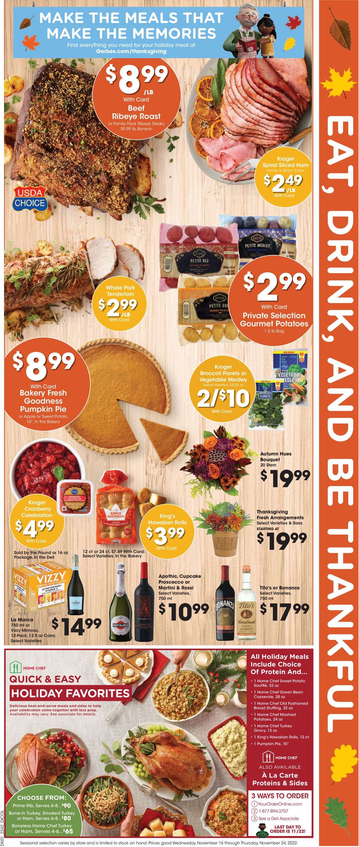 Gerbes Super Markets Weekly Ad Circular - valid 11/16-11/24/2022 (Page 4)