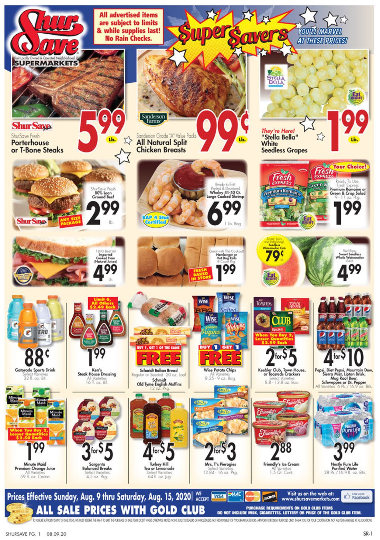 Gerrity's Supermarkets Weekly Ad Circular - valid 08/09-08/15/2020