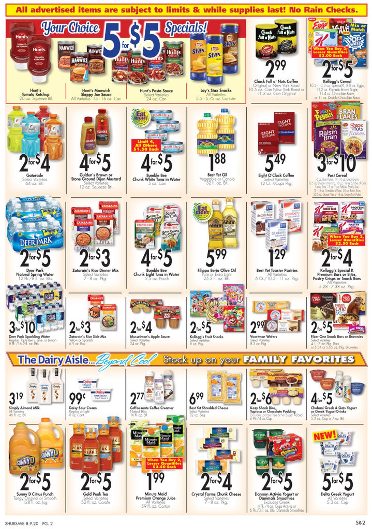 Gerrity's Supermarkets Weekly Ad Circular - valid 08/09-08/15/2020 (Page 2)