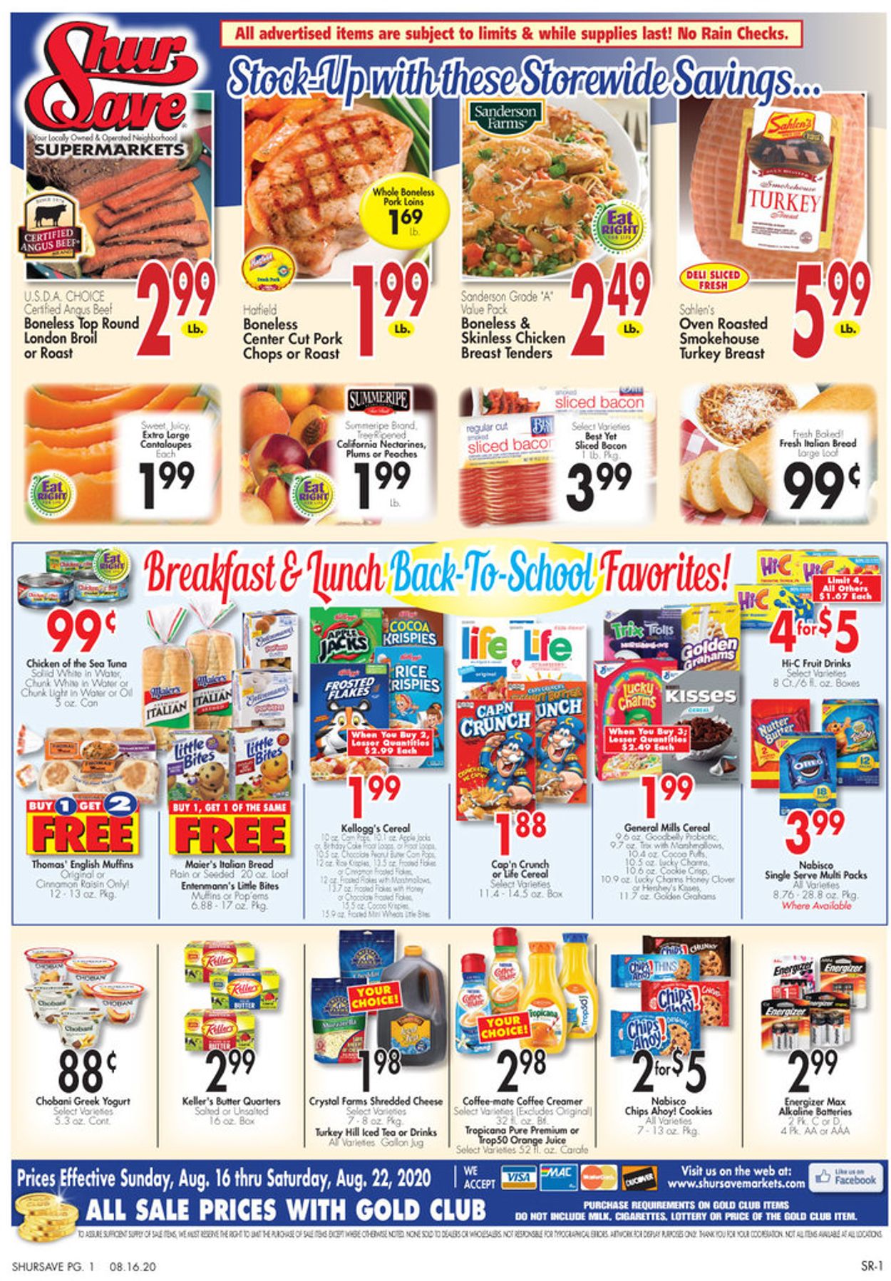 Gerrity's Supermarkets Weekly Ad Circular - valid 08/16-08/22/2020