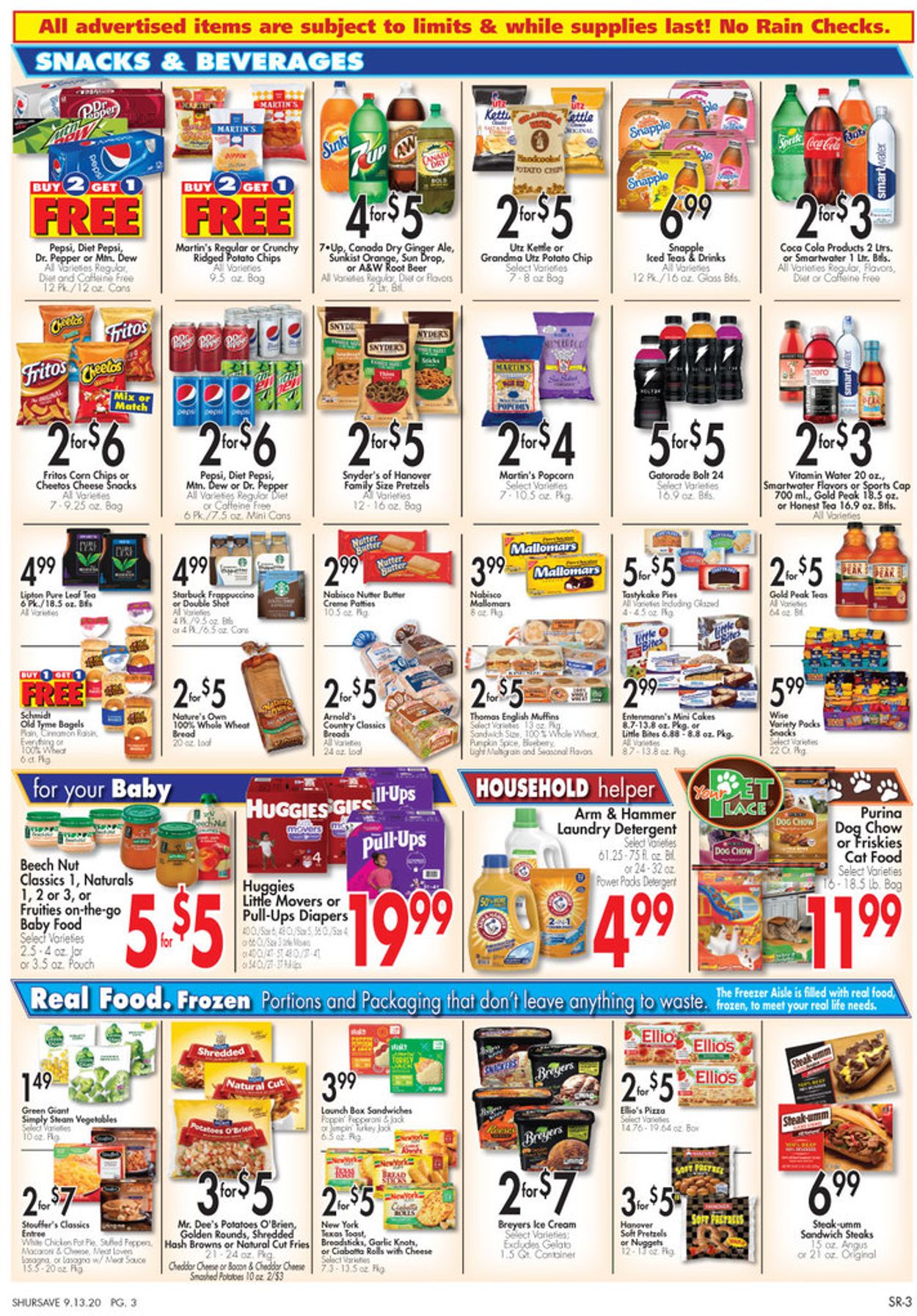 Gerrity's Supermarkets Weekly Ad Circular - valid 09/13-09/19/2020 (Page 3)