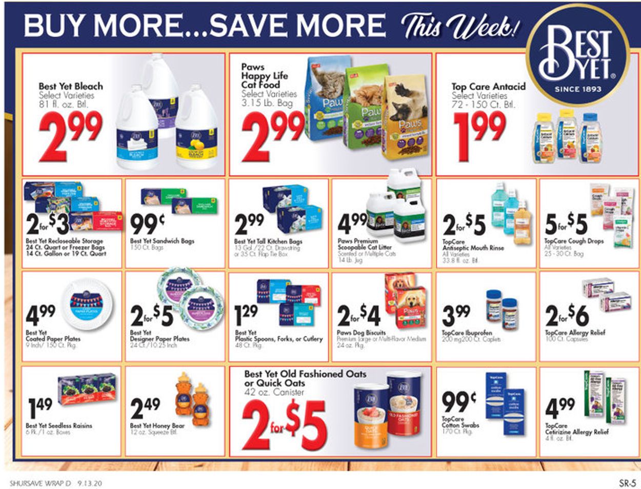 Gerrity's Supermarkets Weekly Ad Circular - valid 09/13-09/19/2020 (Page 5)