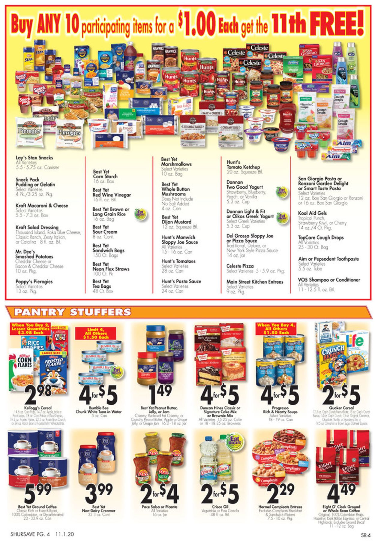 Gerrity's Supermarkets Weekly Ad Circular - valid 11/01-11/07/2020 (Page 4)