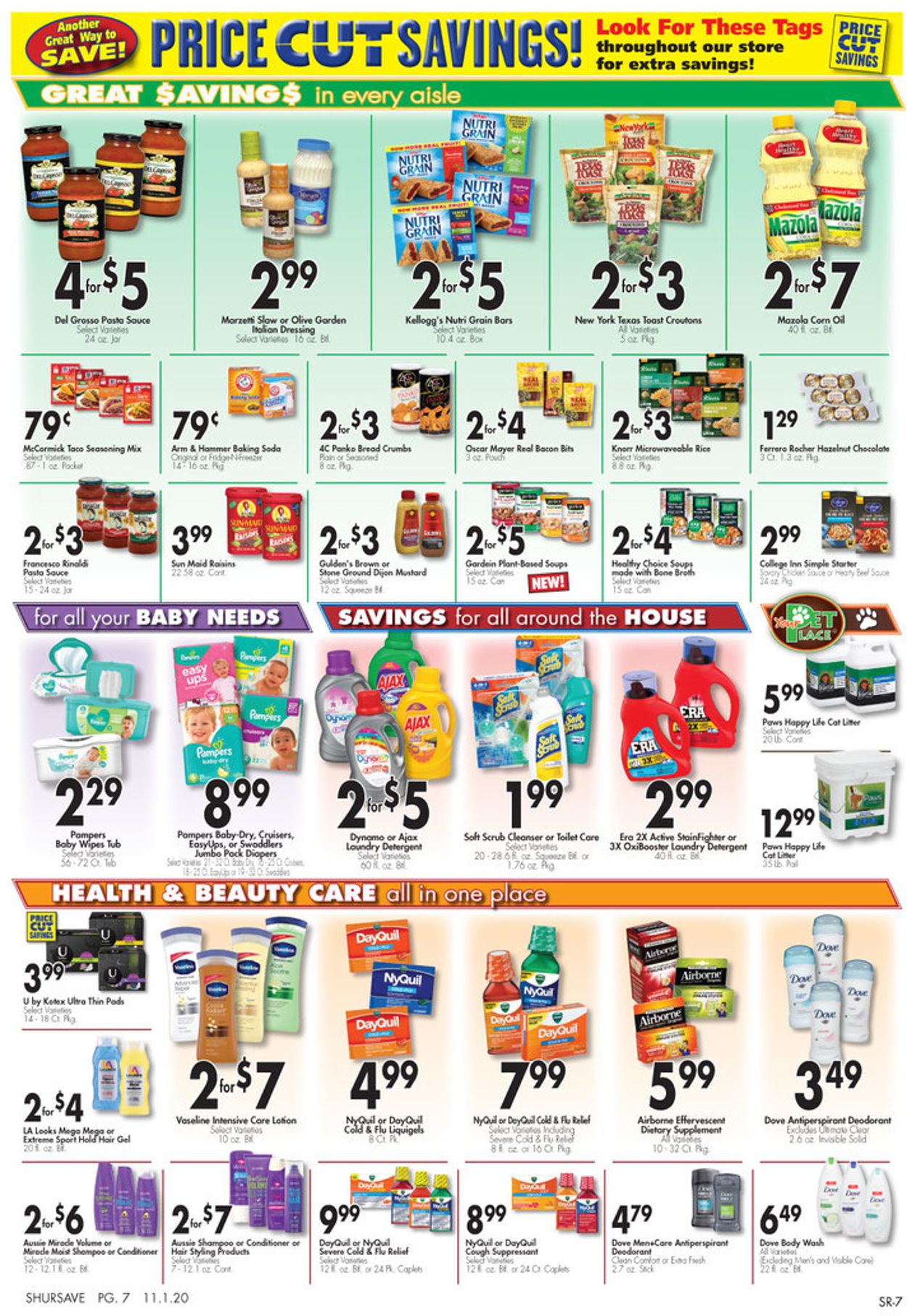 Gerrity's Supermarkets Weekly Ad Circular - valid 11/01-11/07/2020 (Page 7)