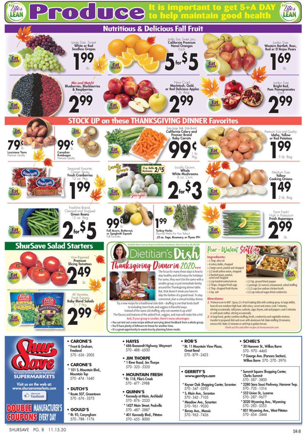Gerrity's Supermarkets Weekly Ad Circular - valid 11/15-11/21/2020 (Page 9)
