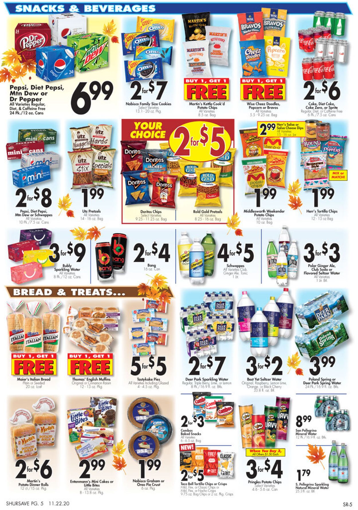 Gerrity's Supermarkets Thanksgiving 2020 Weekly Ad Circular - valid 11/22-11/28/2020 (Page 6)