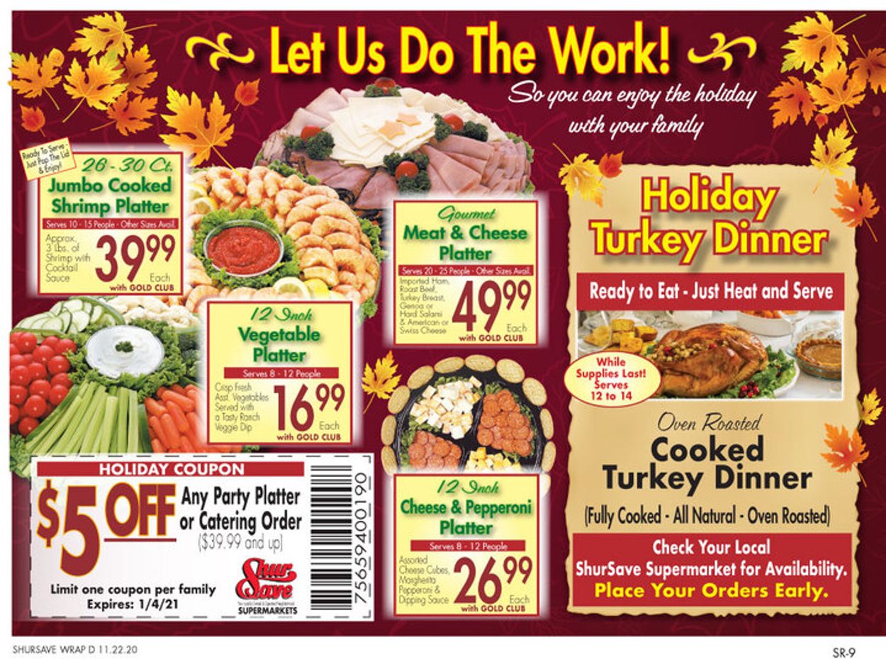 Gerrity's Supermarkets Thanksgiving 2020 Weekly Ad Circular - valid 11/22-11/28/2020 (Page 10)