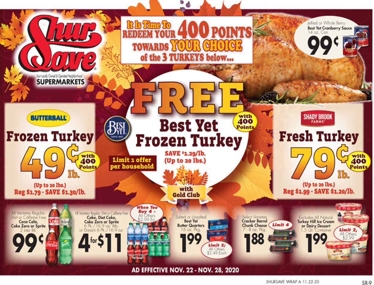 Gerrity's Supermarkets Thanksgiving 2020 Weekly Ad Circular - valid 11/22-11/28/2020 (Page 11)