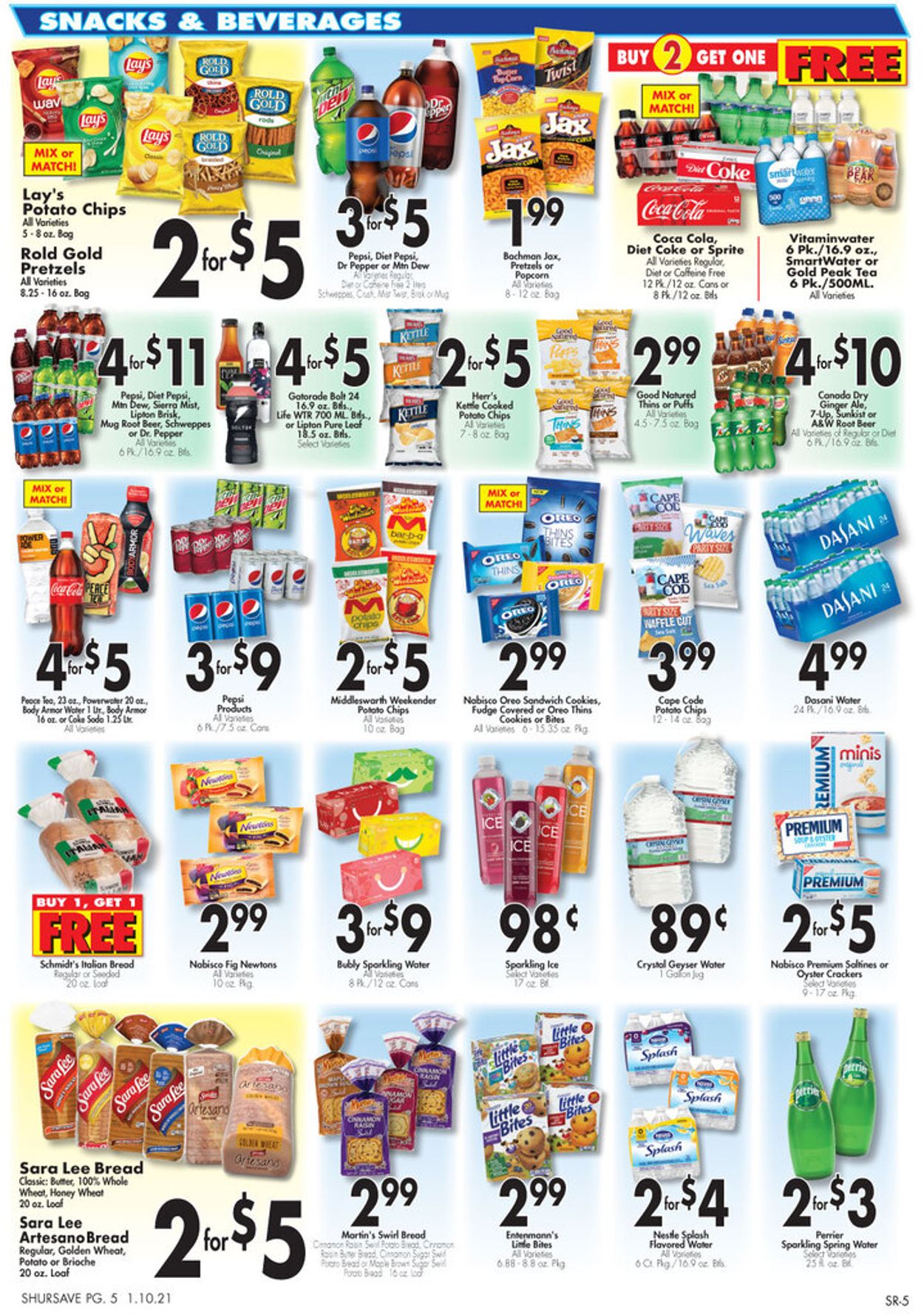 Gerrity's Supermarkets Weekly Ad Circular - valid 01/10-01/16/2021 (Page 5)