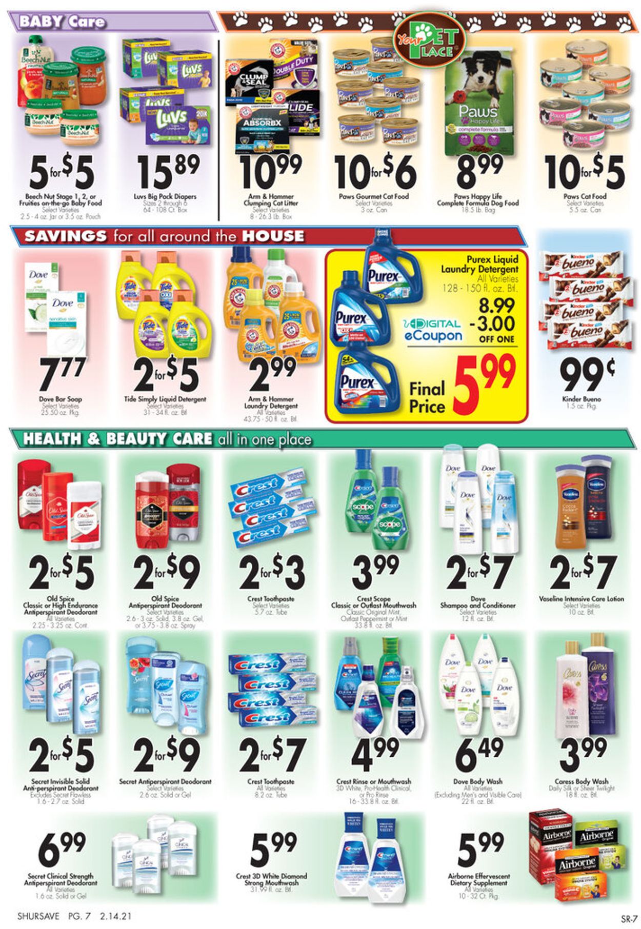 Gerrity's Supermarkets Weekly Ad Circular - valid 02/14-02/20/2021 (Page 8)
