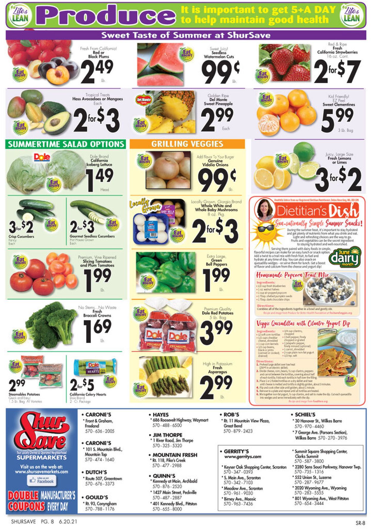 Gerrity's Supermarkets Weekly Ad Circular - valid 06/20-06/26/2021 (Page 14)