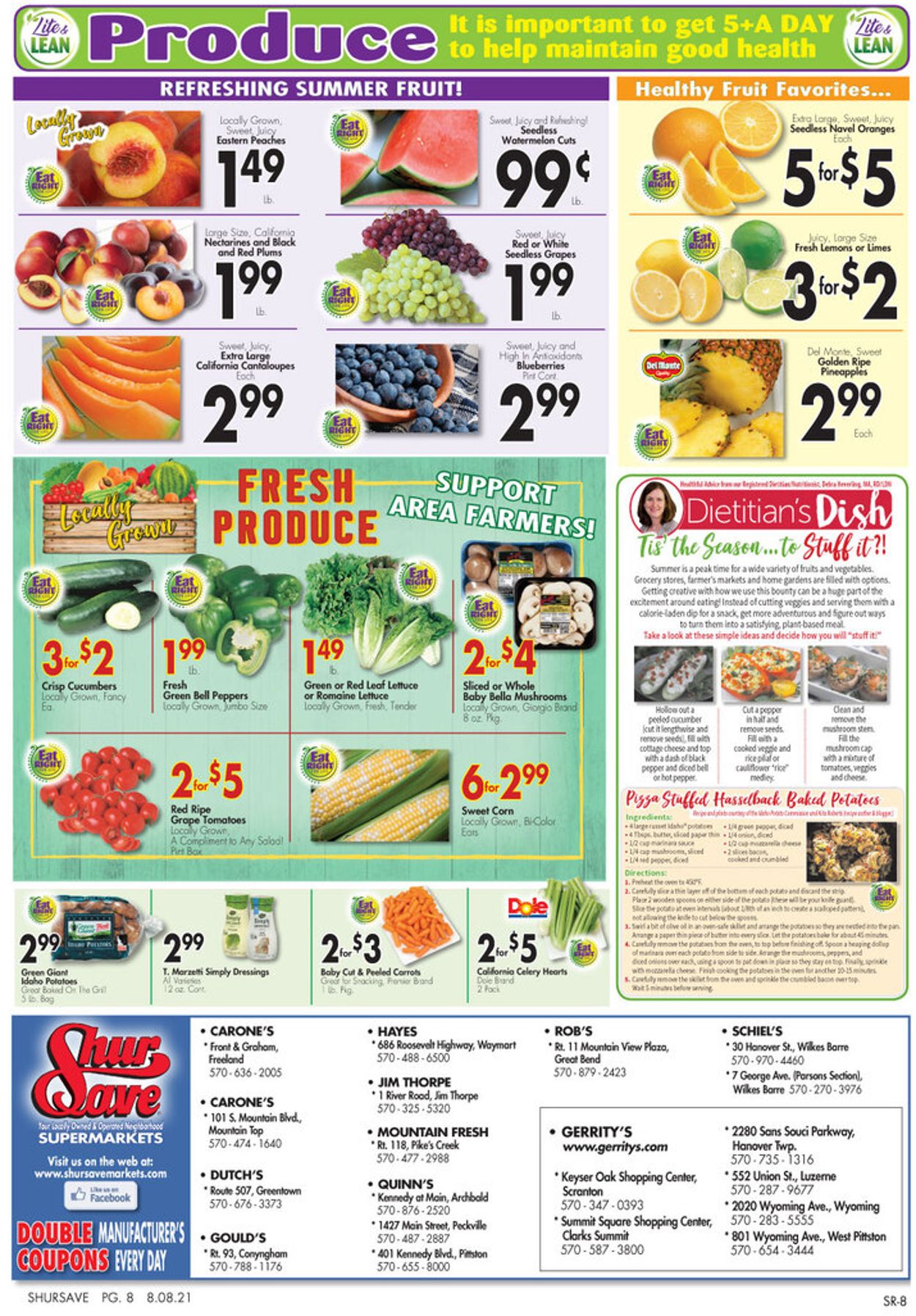 Gerrity's Supermarkets Weekly Ad Circular - valid 08/08-08/14/2021 (Page 9)