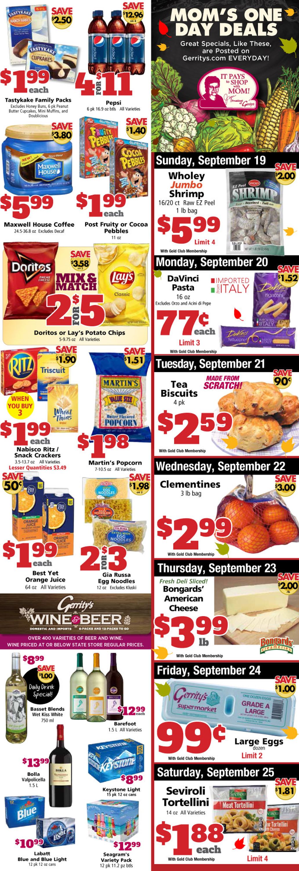 Gerrity's Supermarkets Weekly Ad Circular - valid 09/19-09/25/2021 (Page 5)