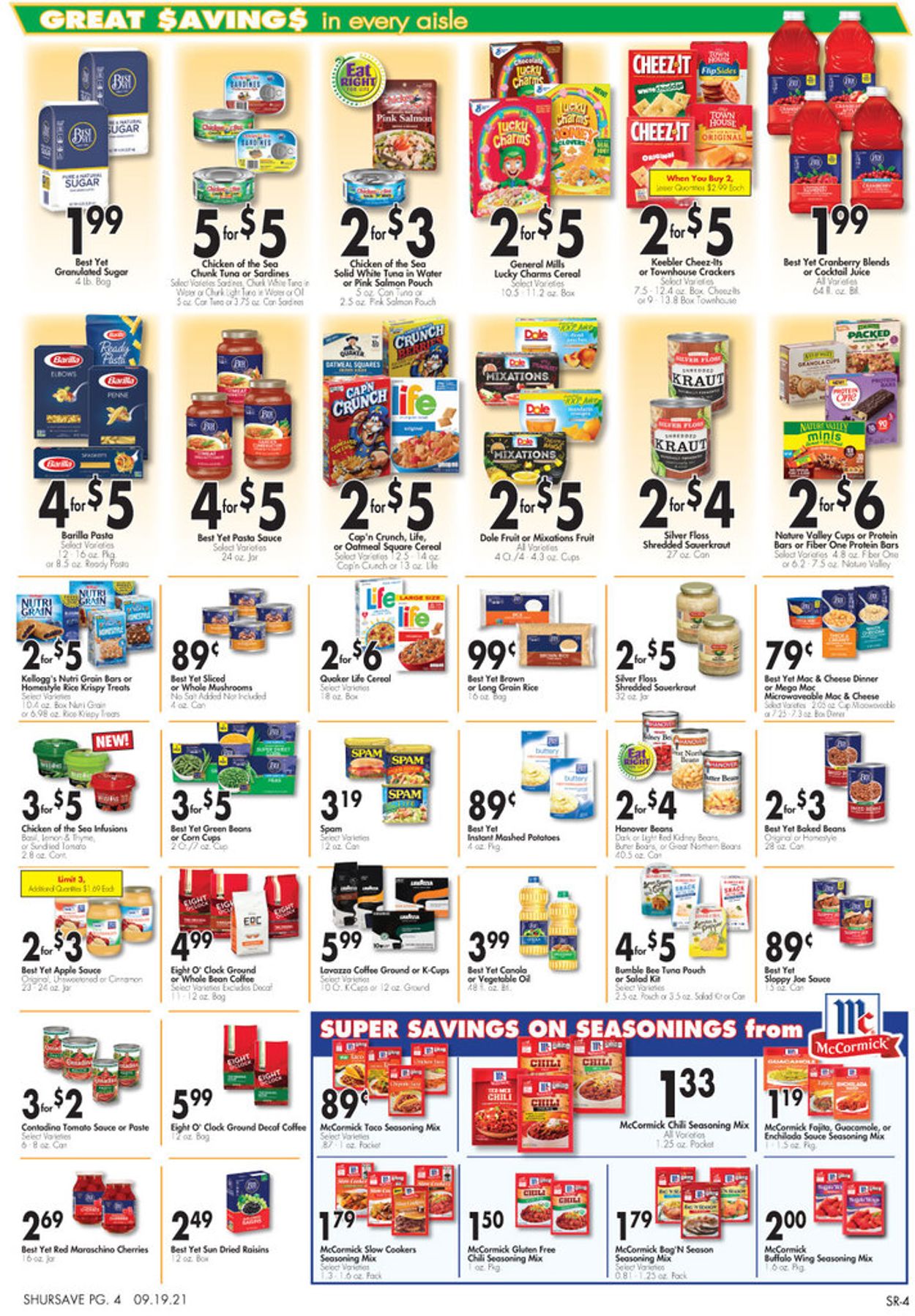 Gerrity's Supermarkets Weekly Ad Circular - valid 09/19-09/25/2021 (Page 10)