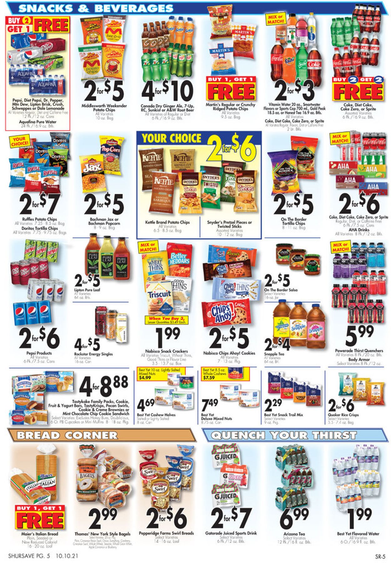 Gerrity's Supermarkets Weekly Ad Circular - valid 10/10-10/16/2021 (Page 6)