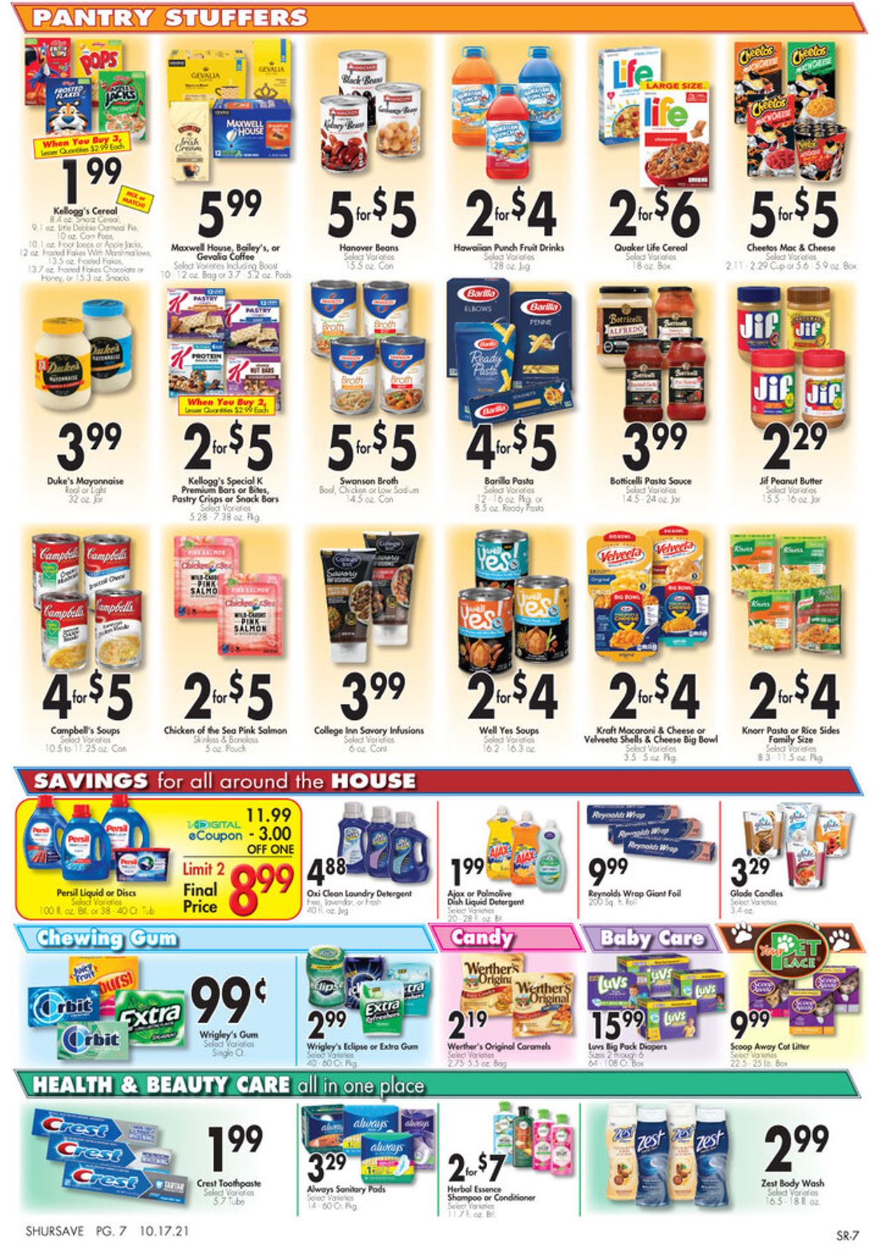 Gerrity's Supermarkets Weekly Ad Circular - valid 10/17-10/23/2021 (Page 8)