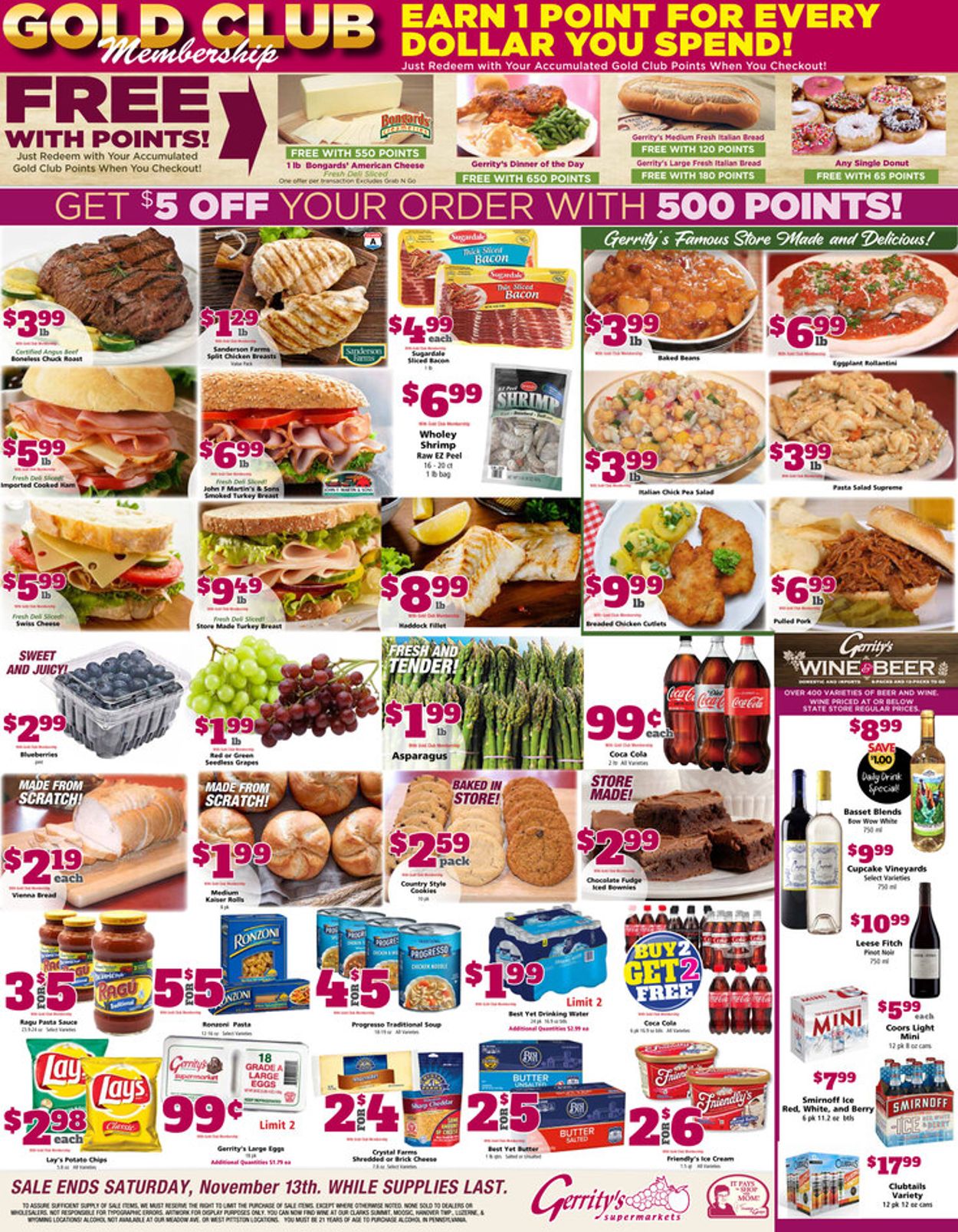 Gerrity's Supermarkets Weekly Ad Circular - valid 11/07-11/13/2021