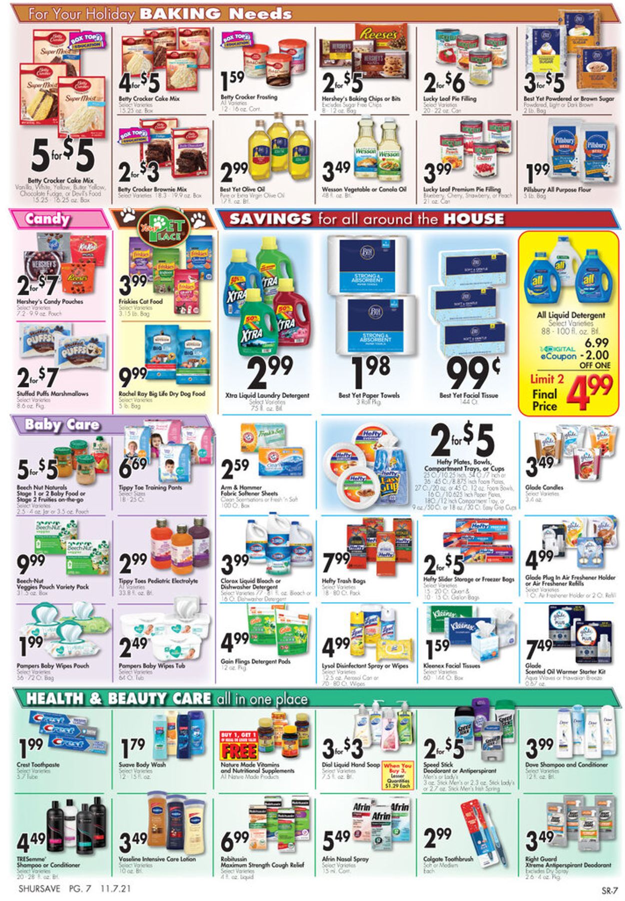 Gerrity's Supermarkets Weekly Ad Circular - valid 11/07-11/13/2021 (Page 8)