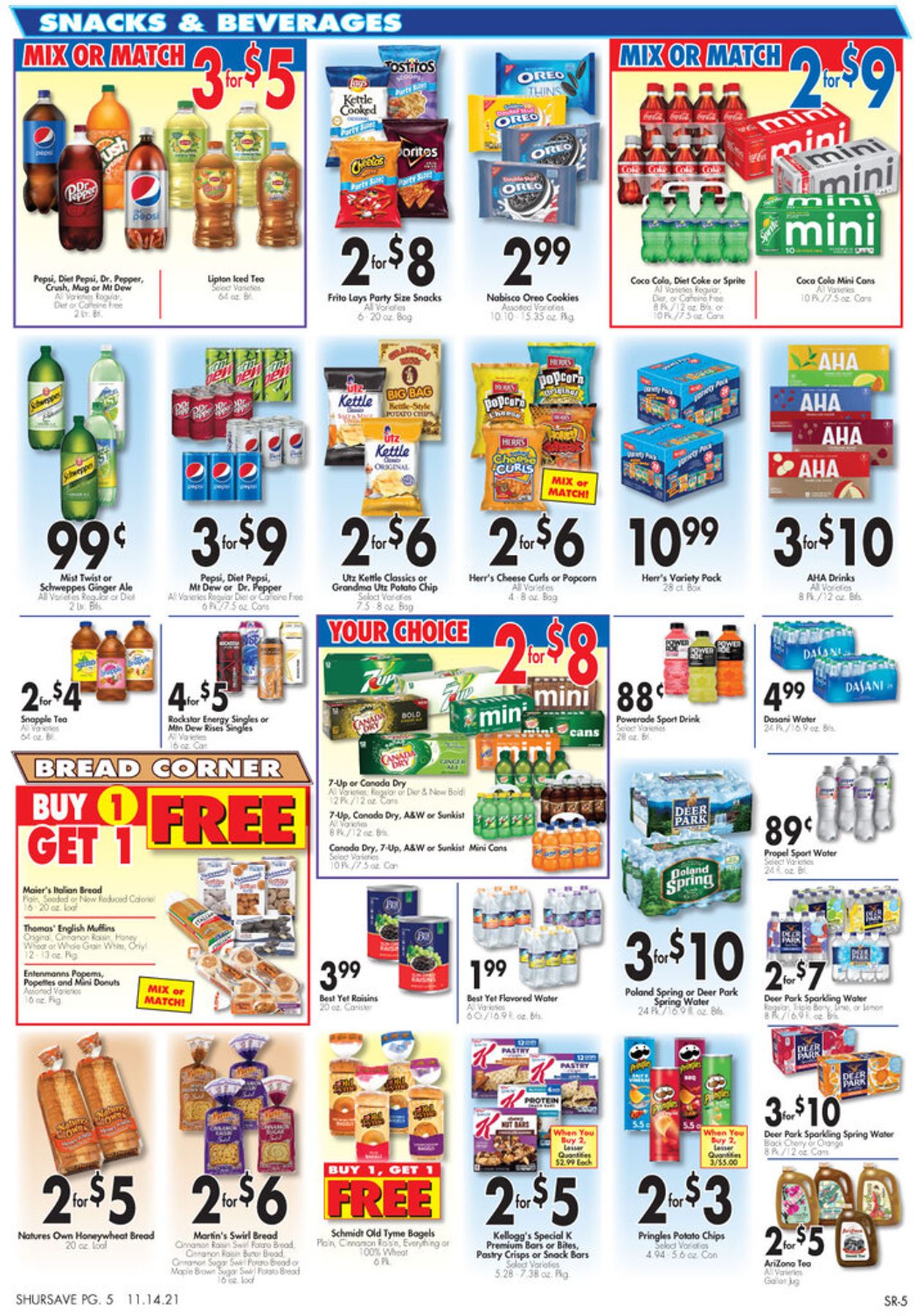 Gerrity's Supermarkets Weekly Ad Circular - valid 11/14-11/20/2021 (Page 6)