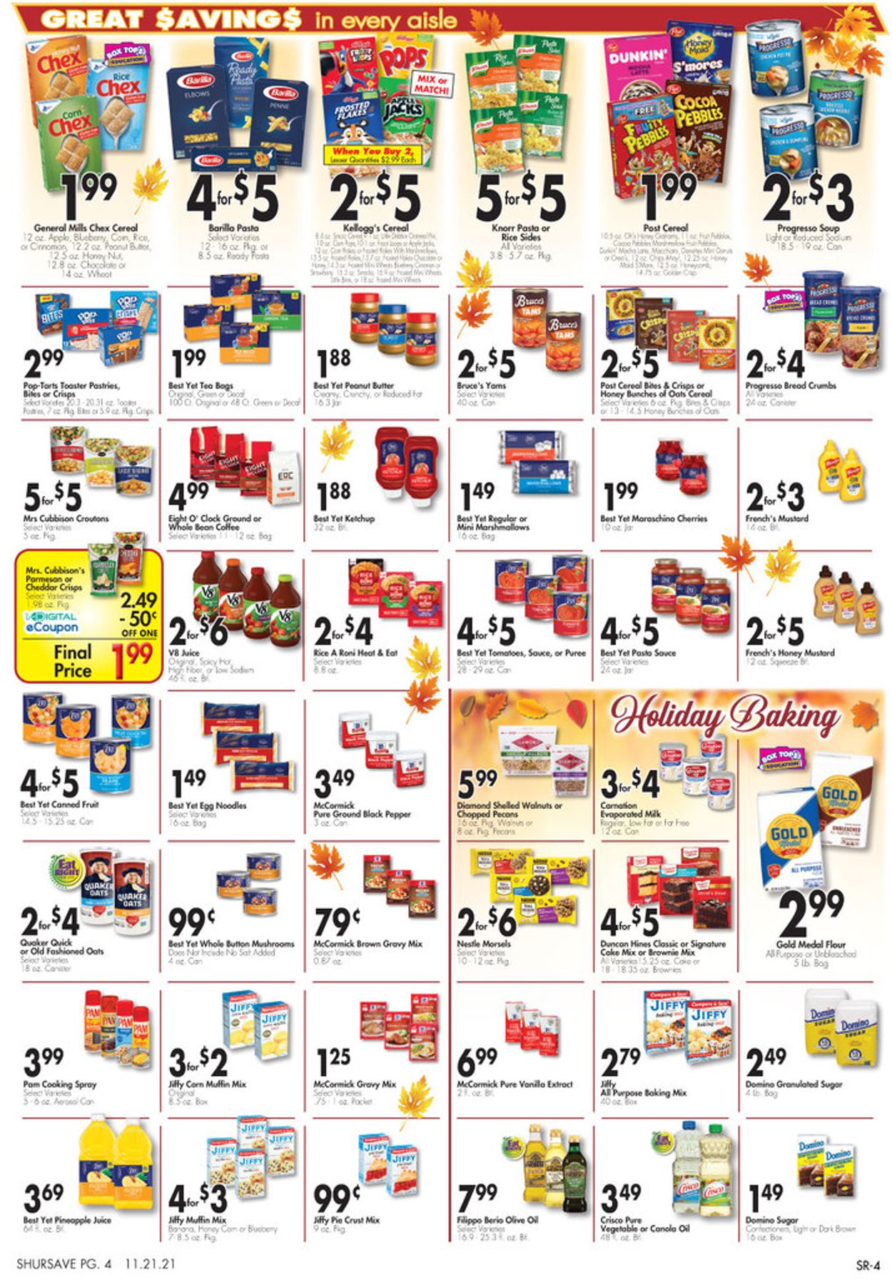 Gerrity's Supermarkets Weekly Ad Circular - valid 11/21-11/27/2021 (Page 5)