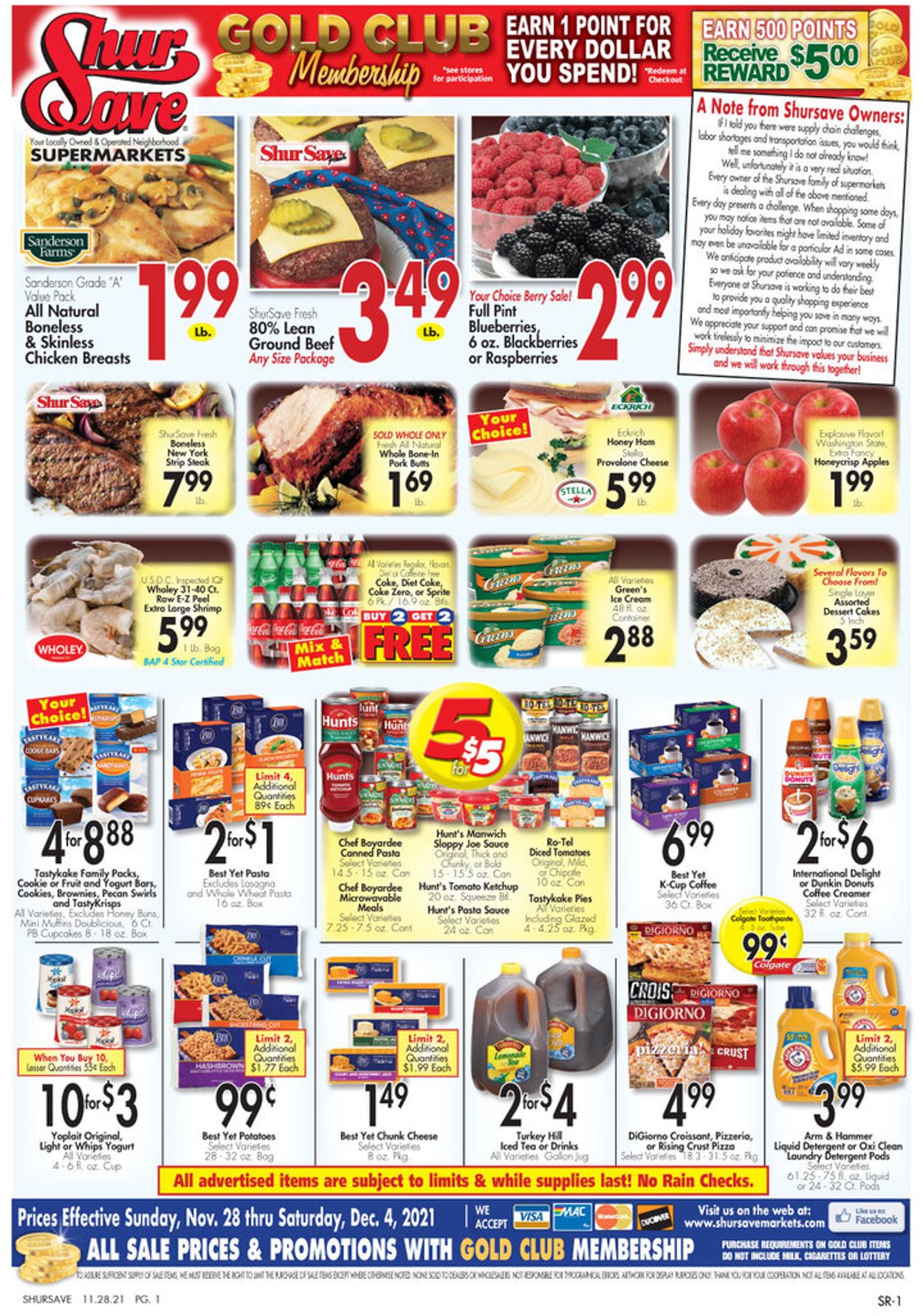 Gerrity's Supermarkets Weekly Ad Circular - valid 11/28-12/04/2021 (Page 2)