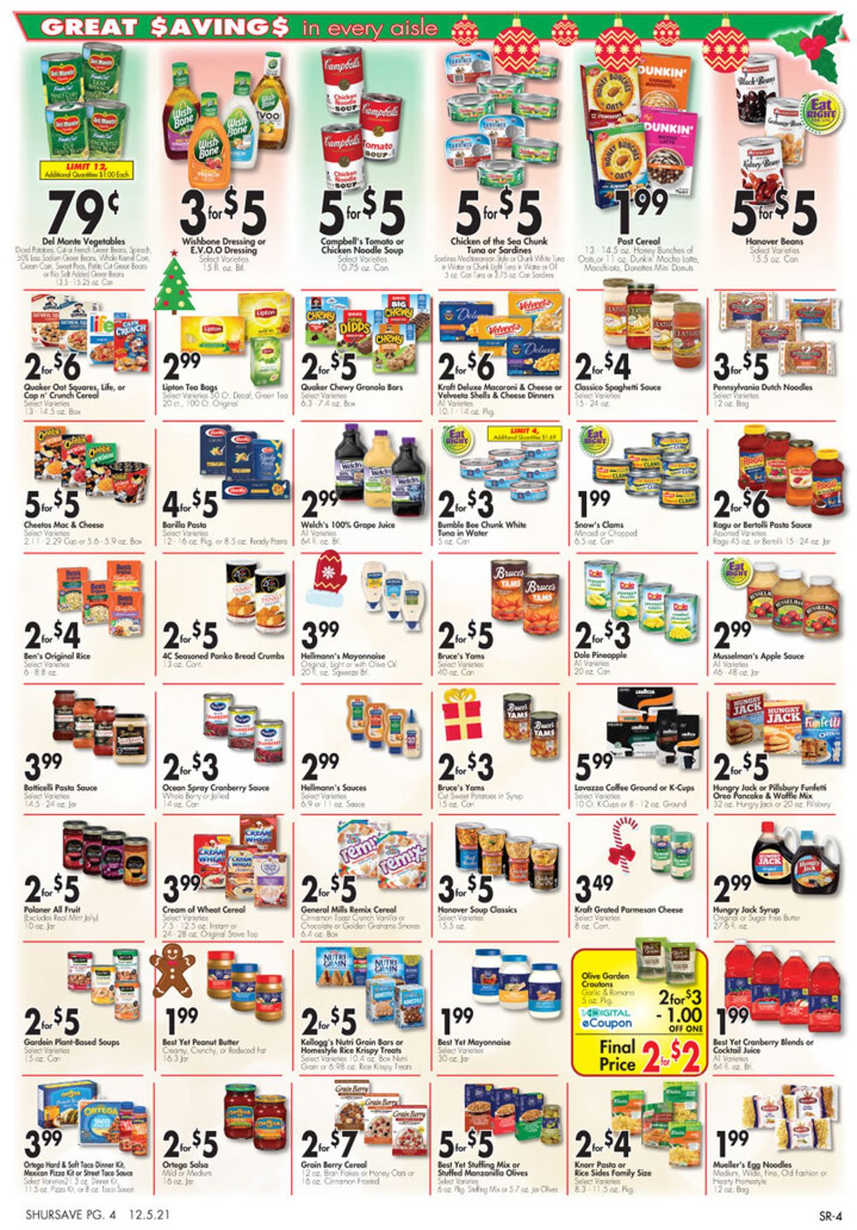 Gerrity's Supermarkets CHRISTMAS 2021 Weekly Ad Circular - valid 12/05-12/11/2021 (Page 5)