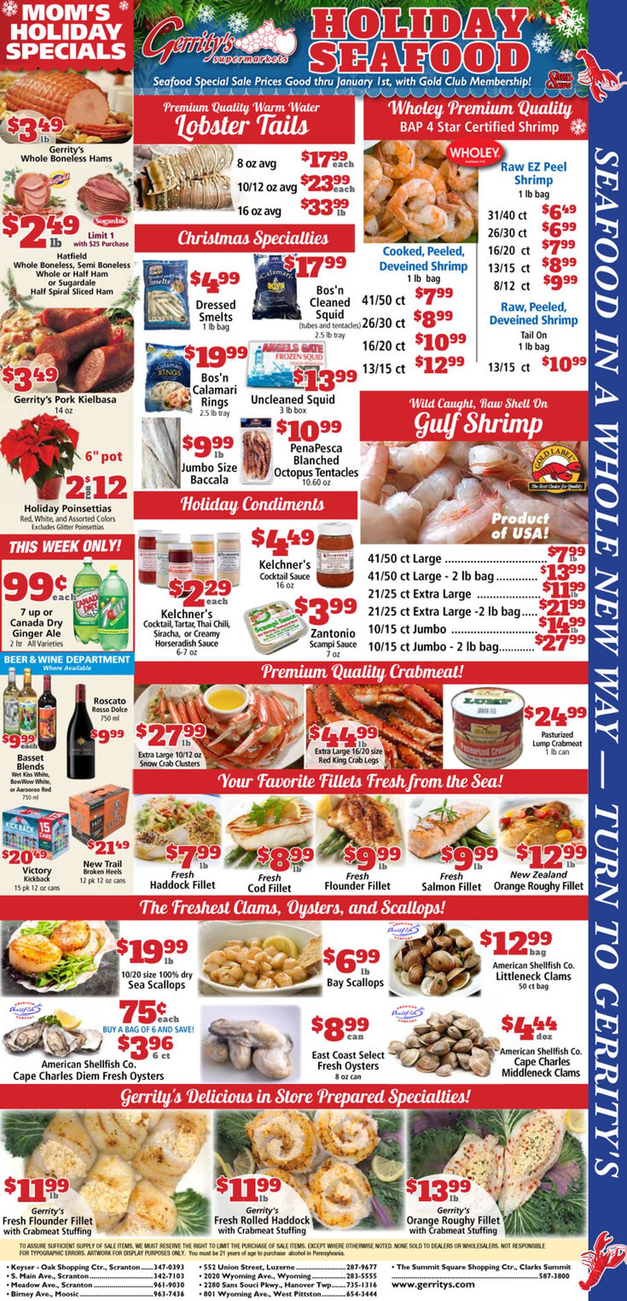 Gerrity's Supermarkets CHRISTMAS 2021 Weekly Ad Circular - valid 12/19-12/25/2021 (Page 2)