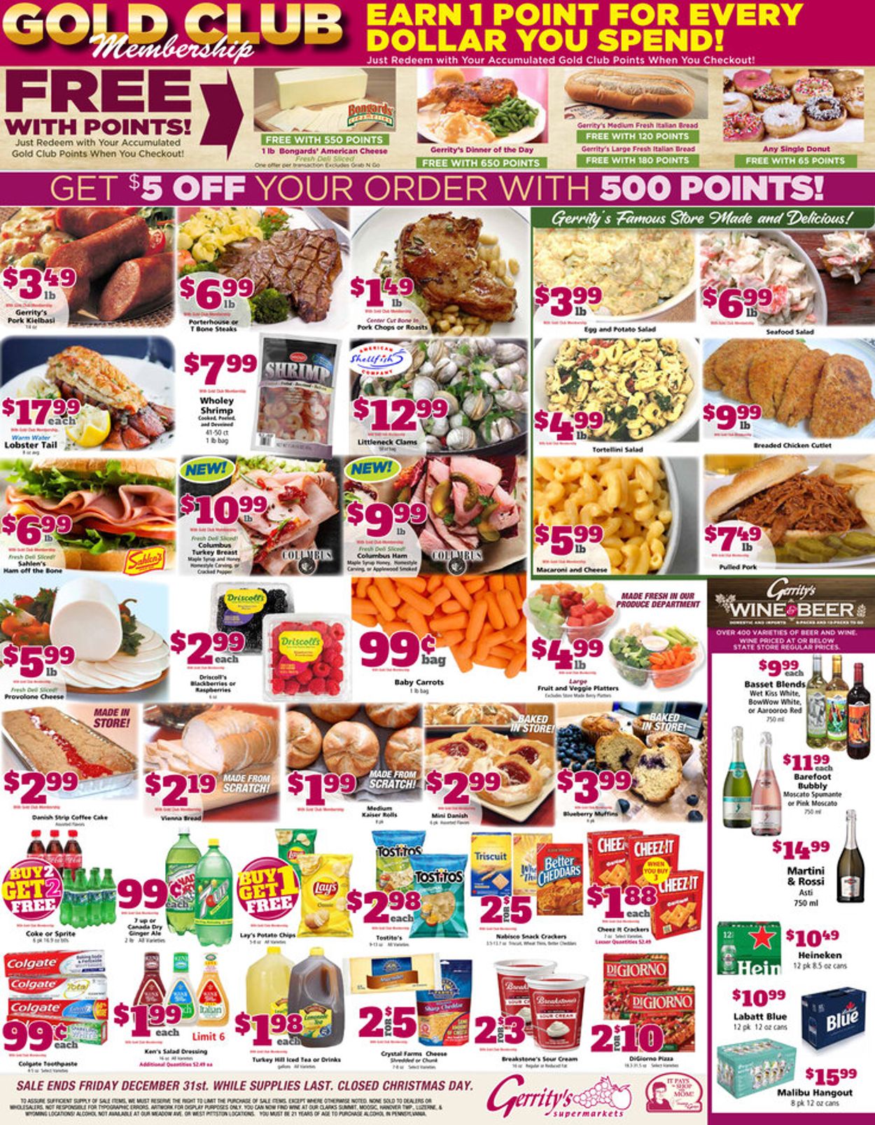 Gerrity's Supermarkets Weekly Ad Circular - valid 12/26-12/31/2021