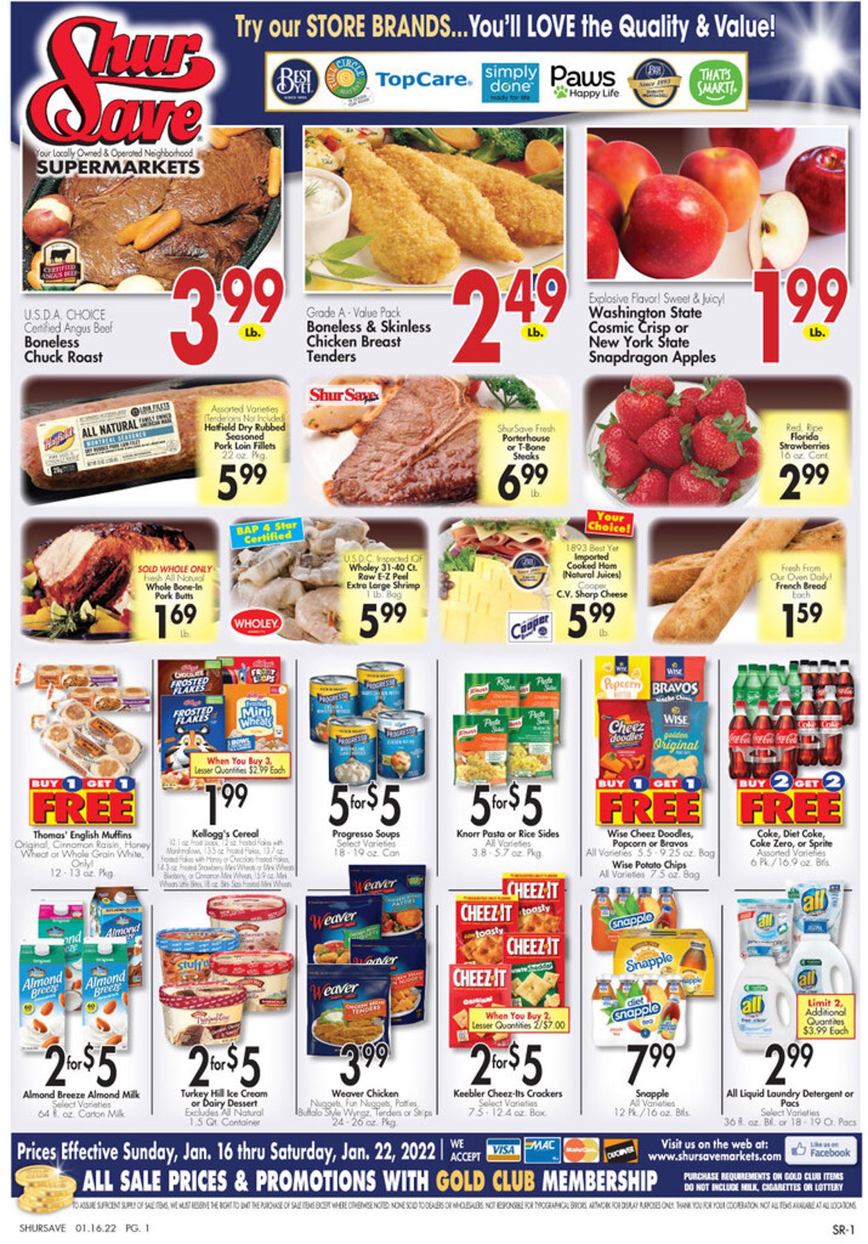 Gerrity's Supermarkets Weekly Ad Circular - valid 01/16-01/22/2022 (Page 2)