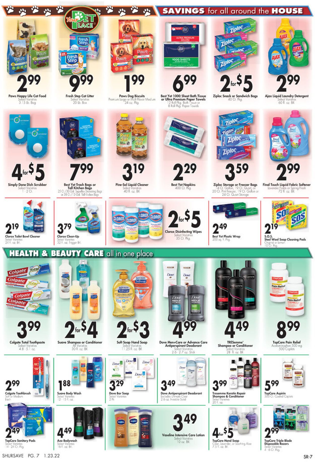 Gerrity's Supermarkets Weekly Ad Circular - valid 01/23-01/29/2022 (Page 8)