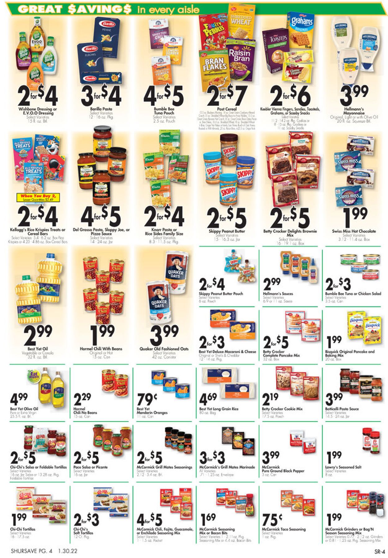 Gerrity's Supermarkets Weekly Ad Circular - valid 01/30-02/05/2022 (Page 4)