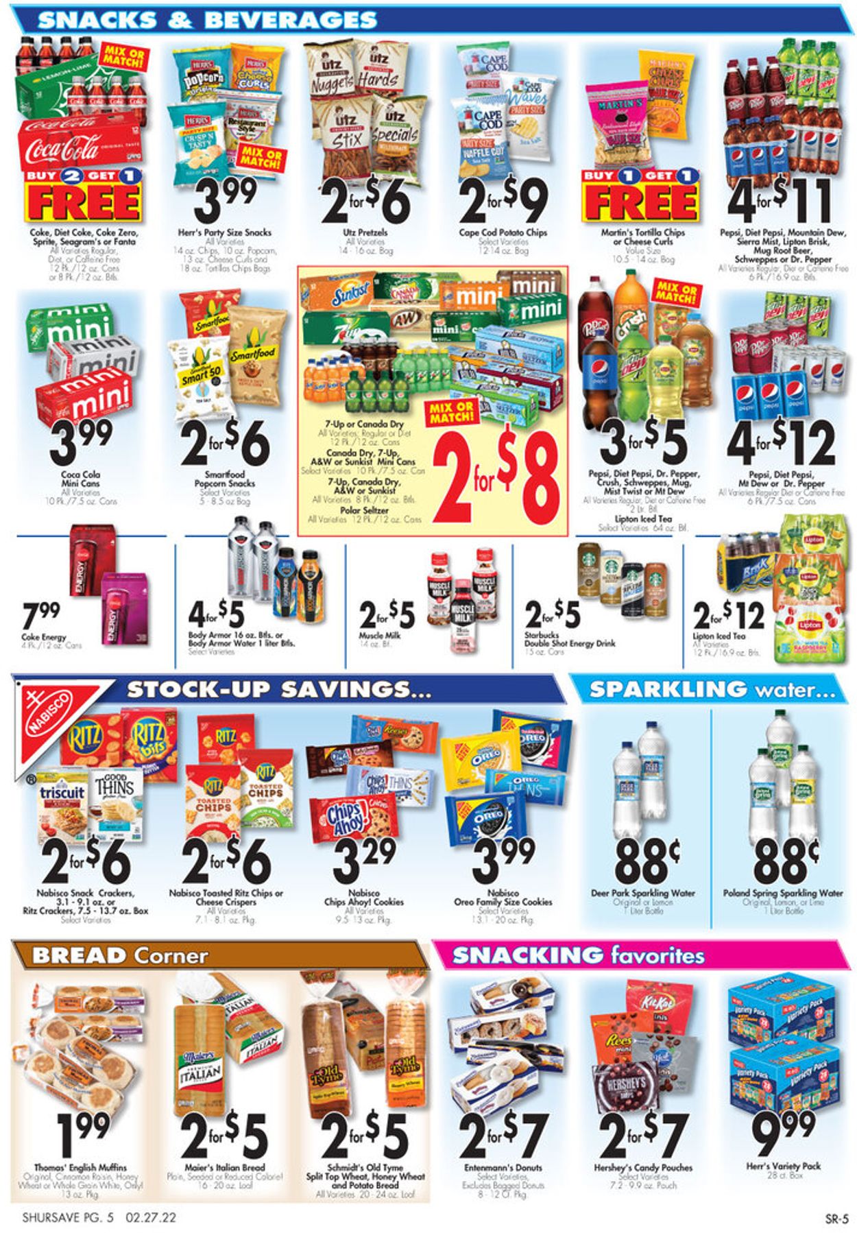 Gerrity's Supermarkets Weekly Ad Circular - valid 02/27-03/05/2022 (Page 5)