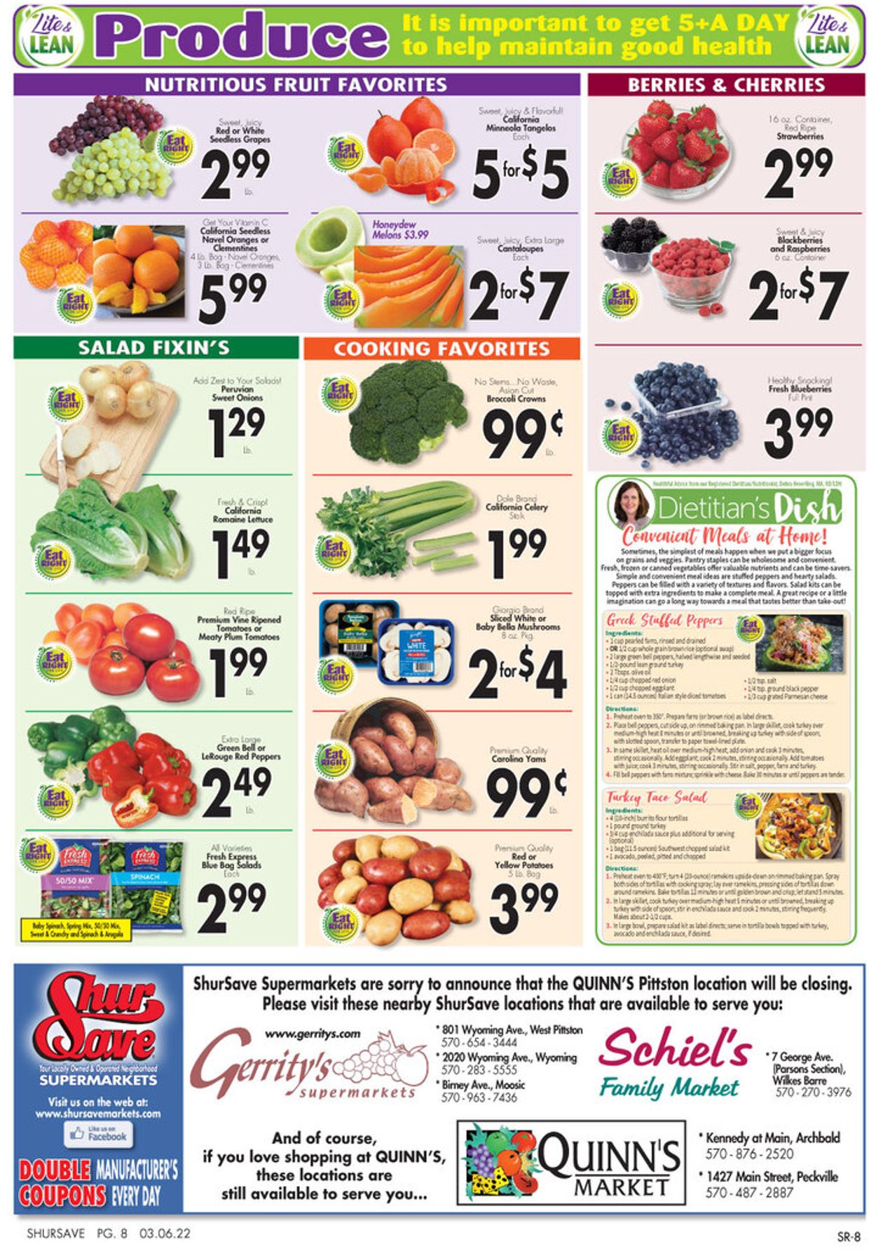 Gerrity's Supermarkets Weekly Ad Circular - valid 03/06-03/12/2022 (Page 9)