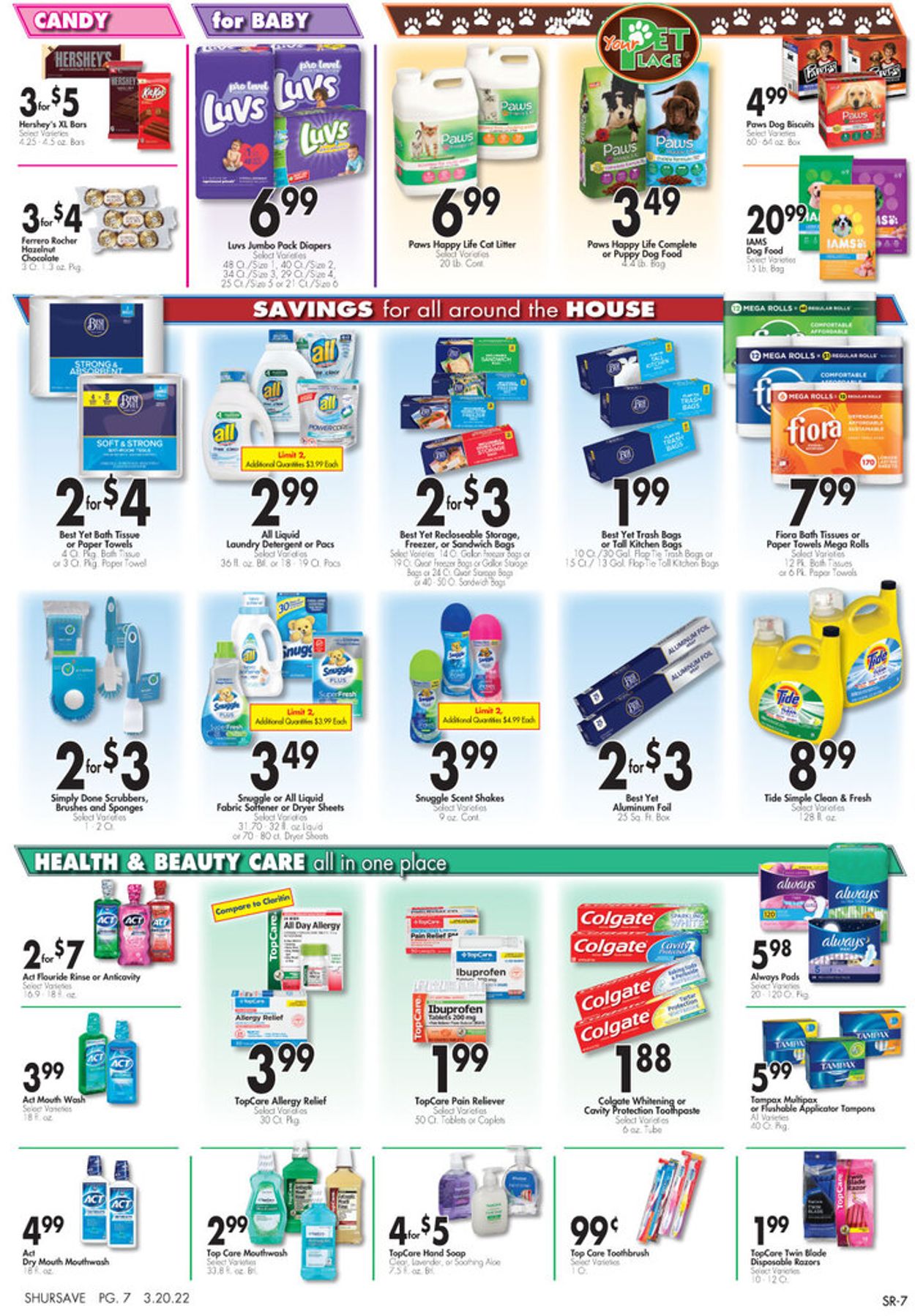 Gerrity's Supermarkets Weekly Ad Circular - valid 03/20-03/26/2022 (Page 8)