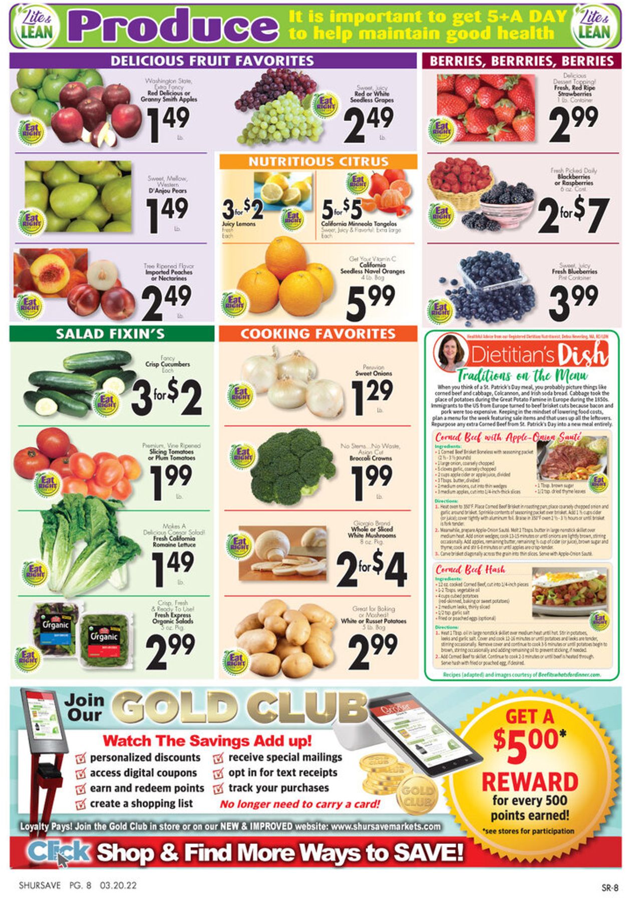 Gerrity's Supermarkets Weekly Ad Circular - valid 03/20-03/26/2022 (Page 9)