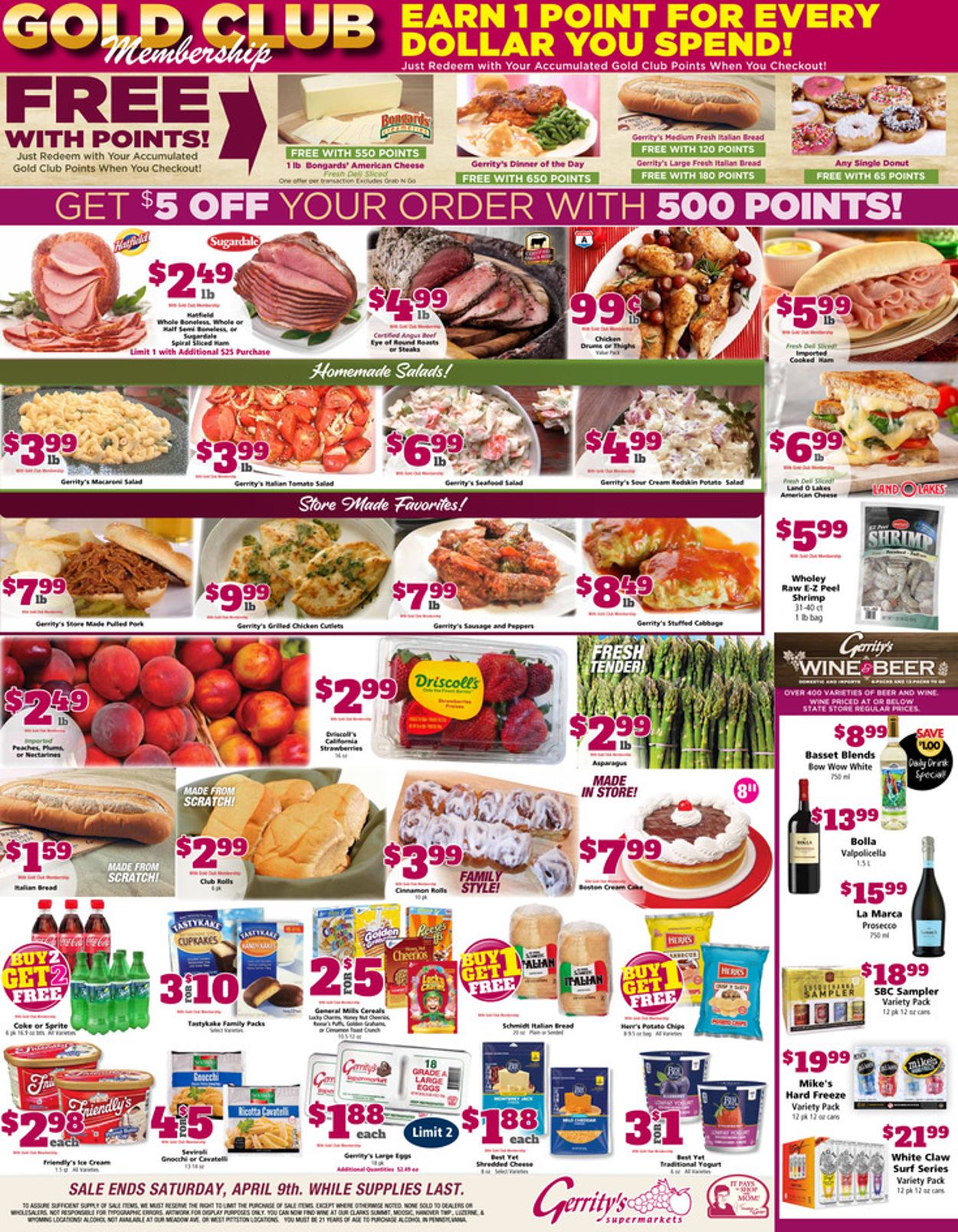 Gerrity's Supermarkets Weekly Ad Circular - valid 04/03-04/09/2022