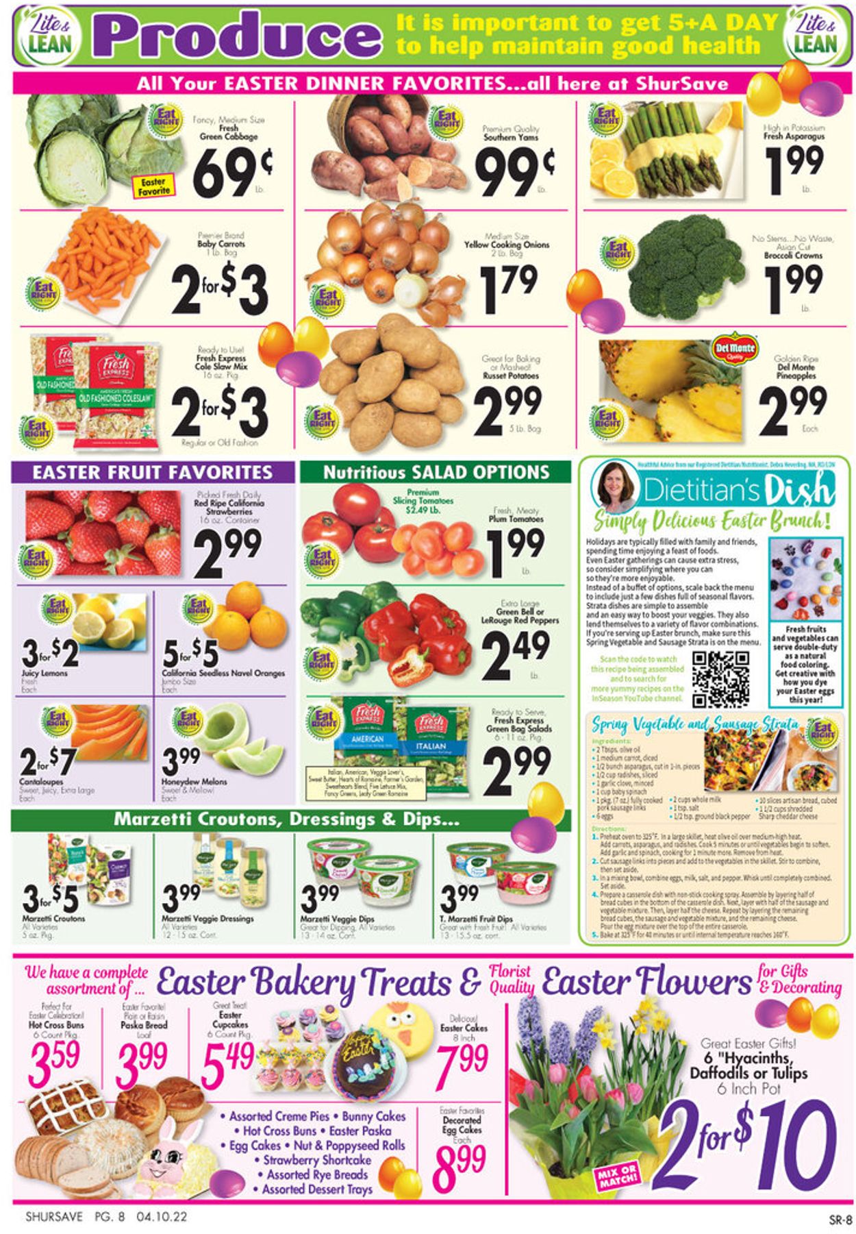 Gerrity's Supermarkets EASTER 2022 Weekly Ad Circular - valid 04/10-04/16/2022 (Page 9)