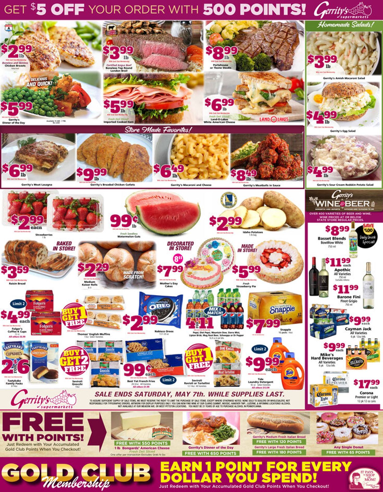Gerrity's Supermarkets Weekly Ad Circular - valid 05/01-05/07/2022